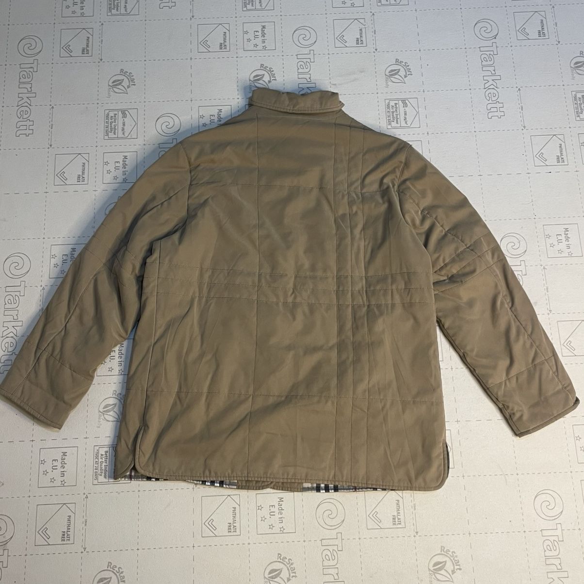 Burberry Burberry Quilted VINTAGE Jacket Nova check Diamond women's Size L / US 10 / IT 46 - 4 Thumbnail