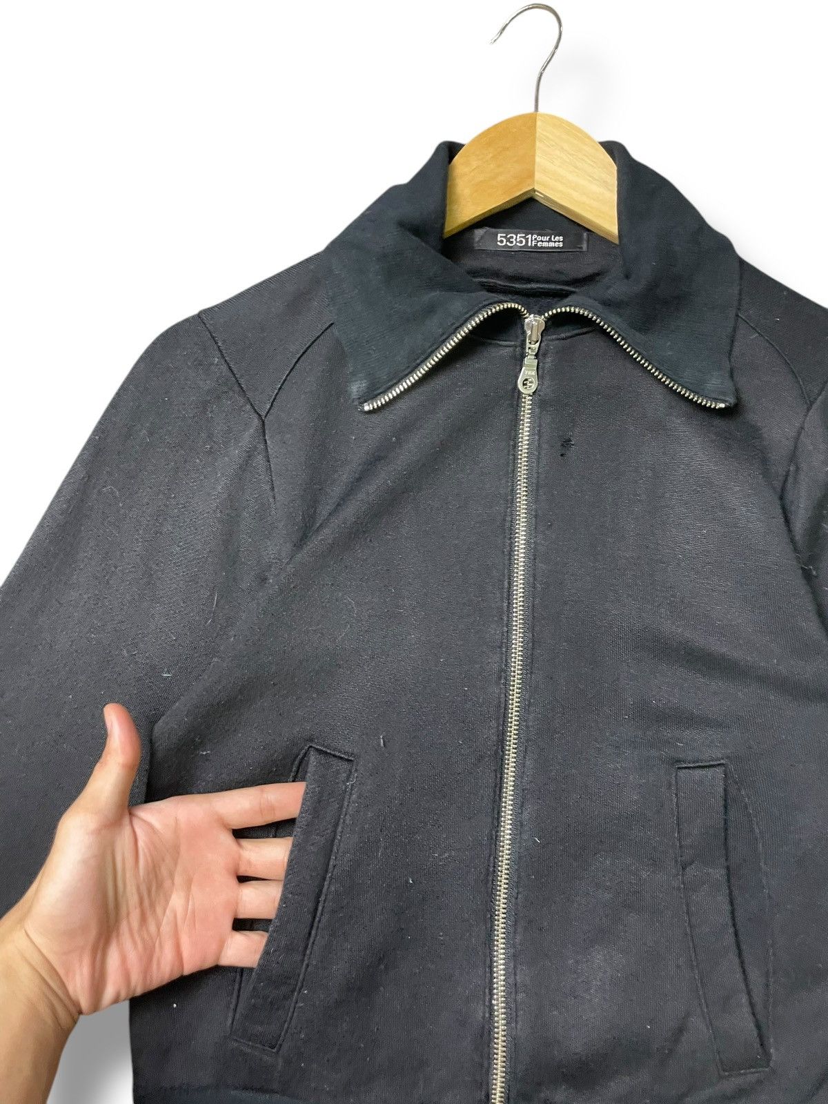 Designer × Vintage Vintage 5351 Pour Les Femmes Full-Zip Jacket (47) Size US XS / EU 42 / 0 - 4 Thumbnail