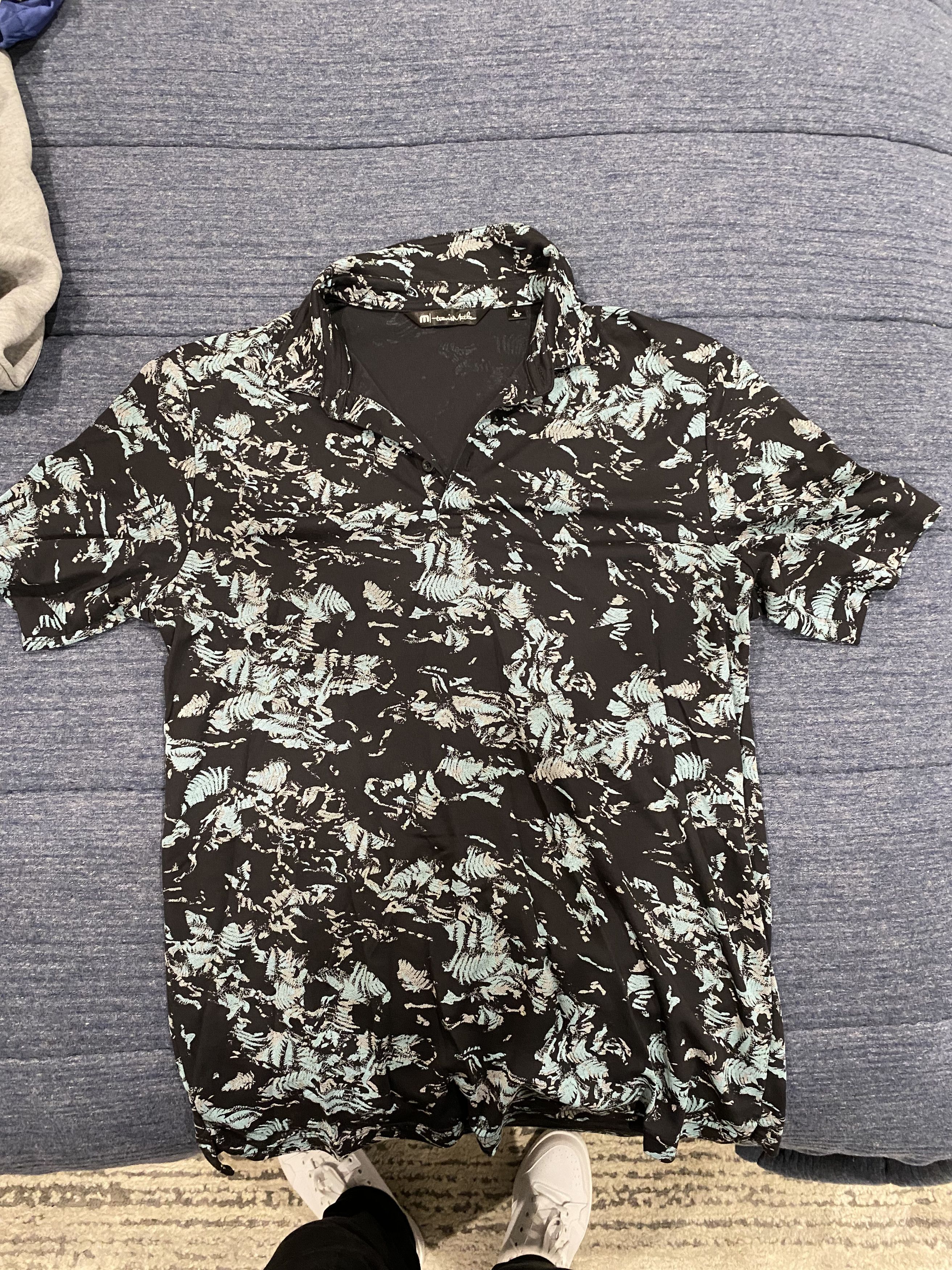 TravisMathew Travis Mathew Collard Shirt Size US L / EU 52-54 / 3 - 1 Thumbnail