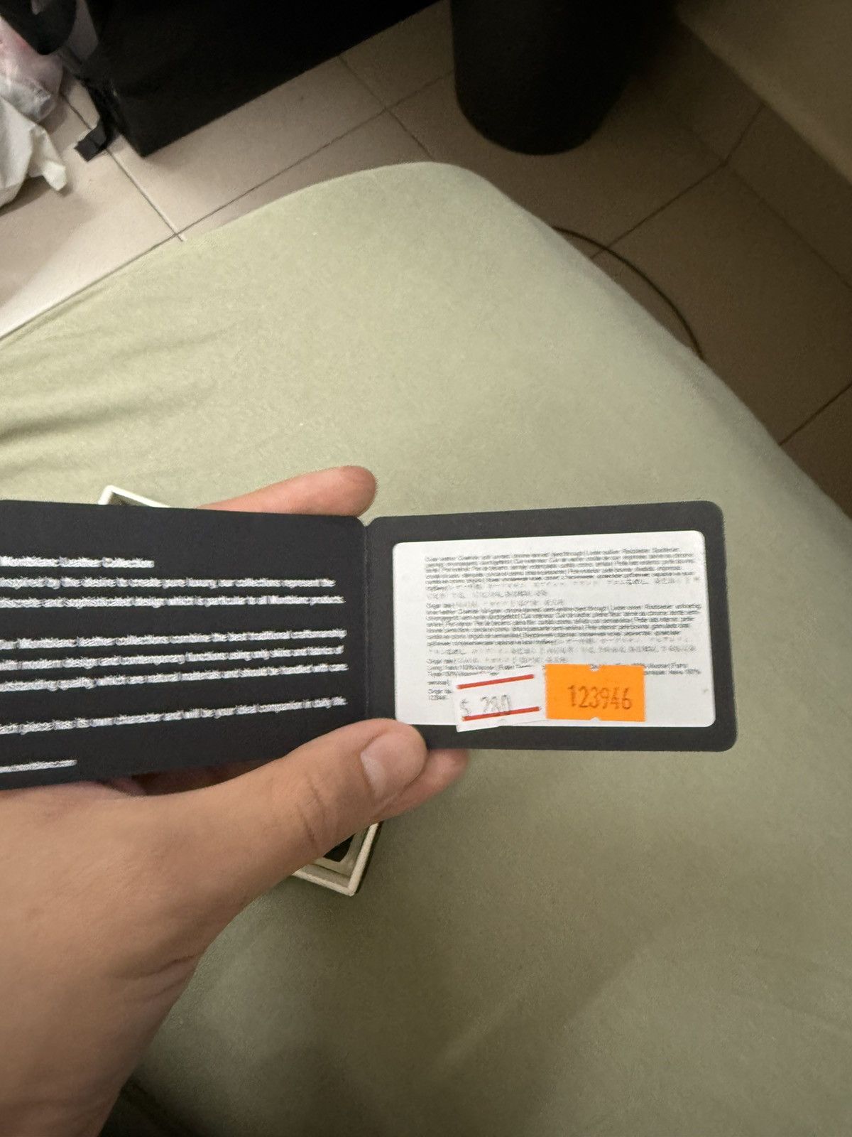 Montblanc Mont Blanc 6cc Wallet Size ONE SIZE - 5 Thumbnail