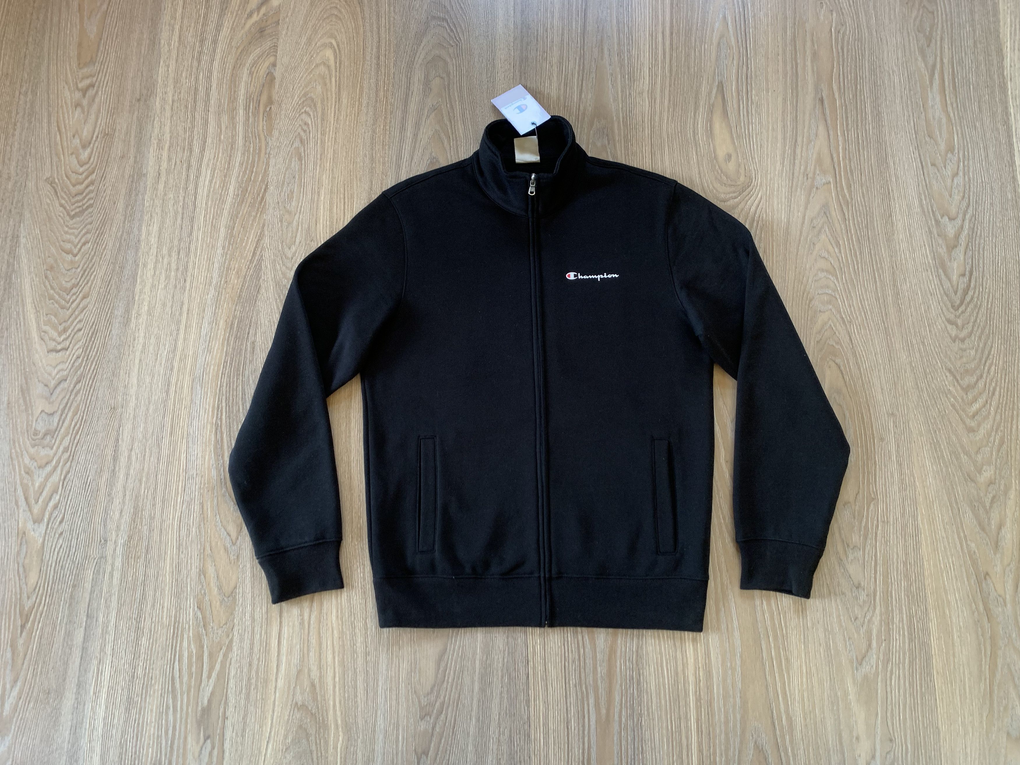 Champion Champion New Black Zip Sweatshirt Size US S / EU 44-46 / 1 - 1 Thumbnail