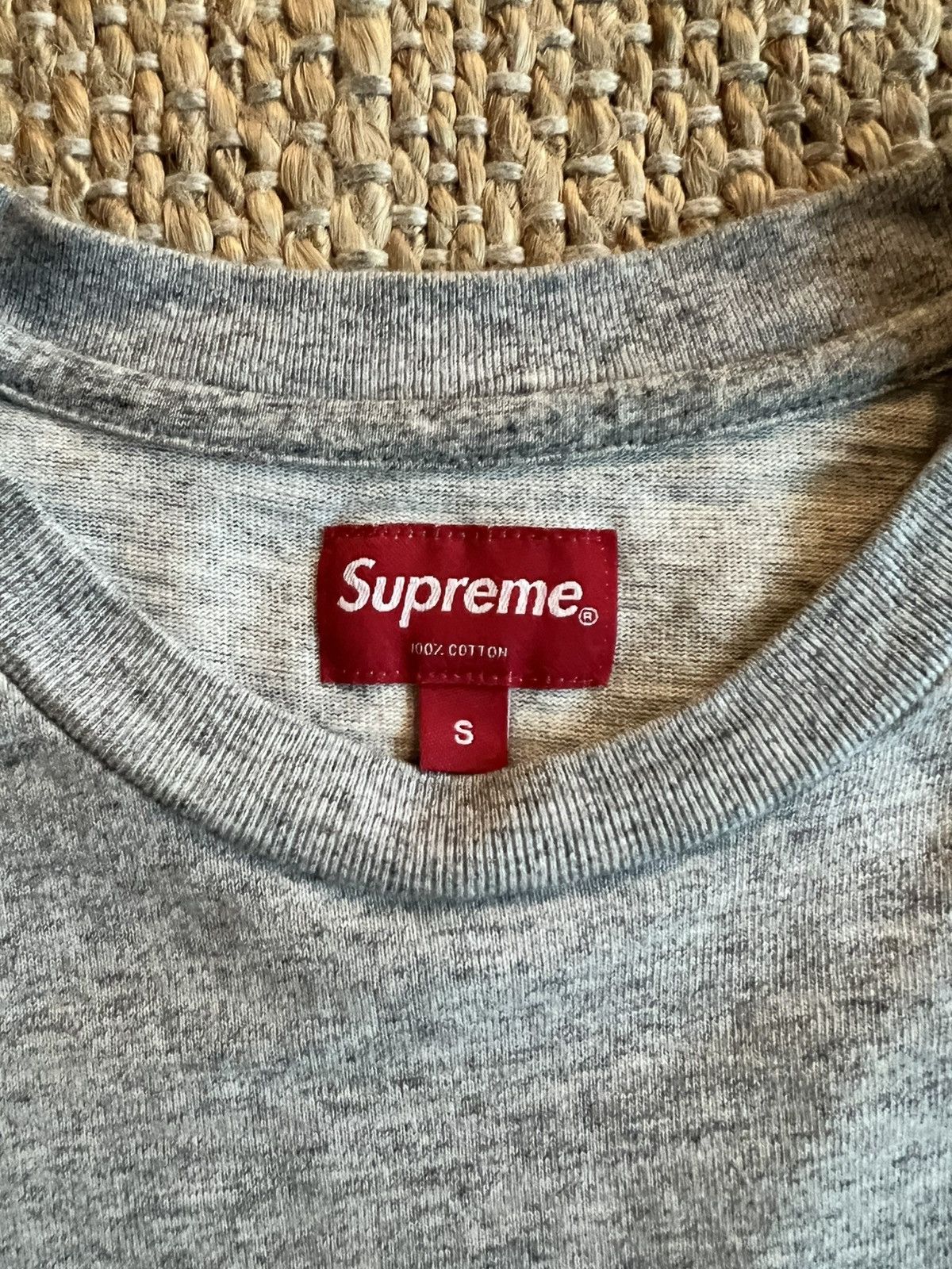 Supreme Supreme T Shirt Heather Gray Heavy Weight Size US S / EU 44-46 / 1 - 4 Thumbnail