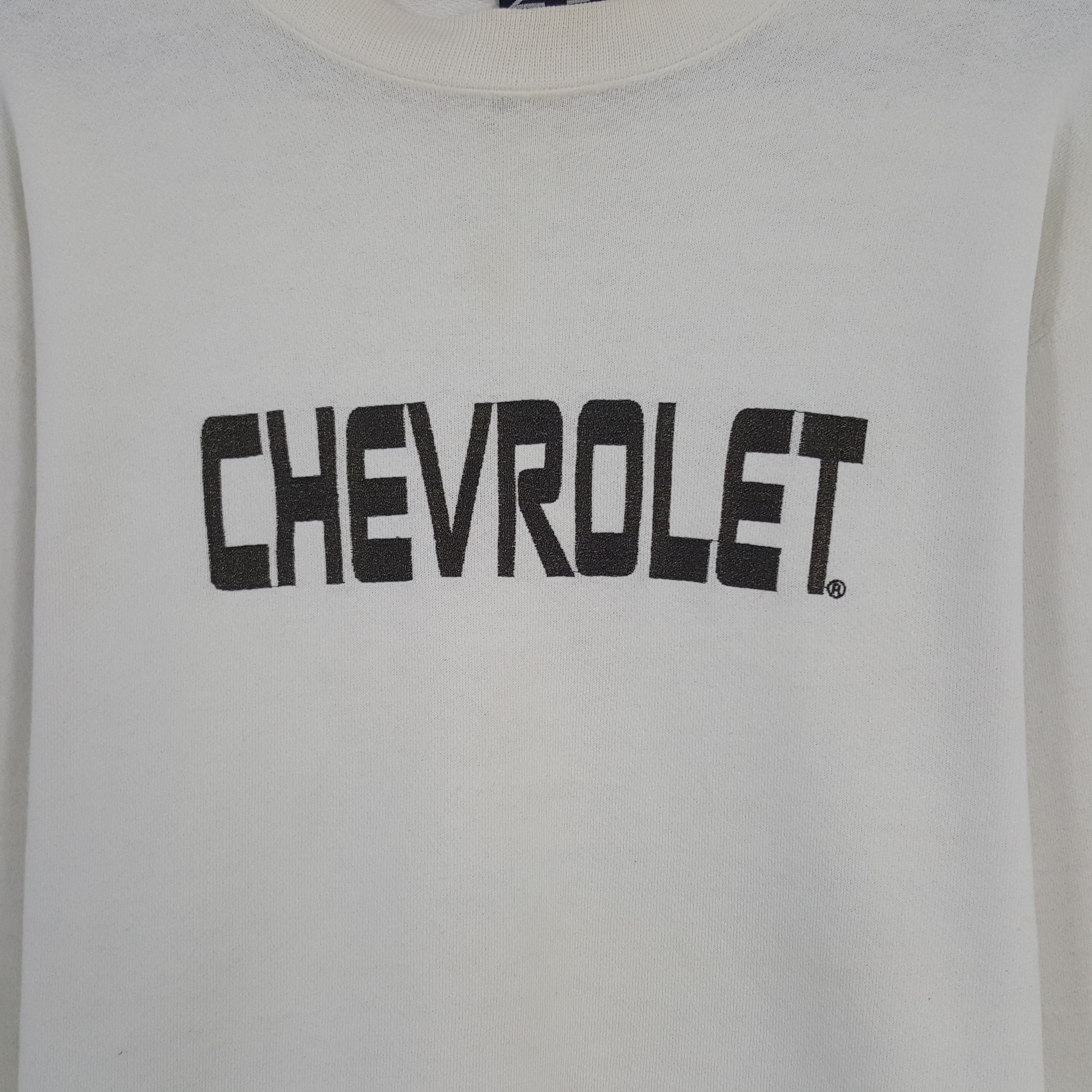 Vintage Vintage Chevrolet Racing Sweatshirt Size US M / EU 48-50 / 2 - 2 Thumbnail