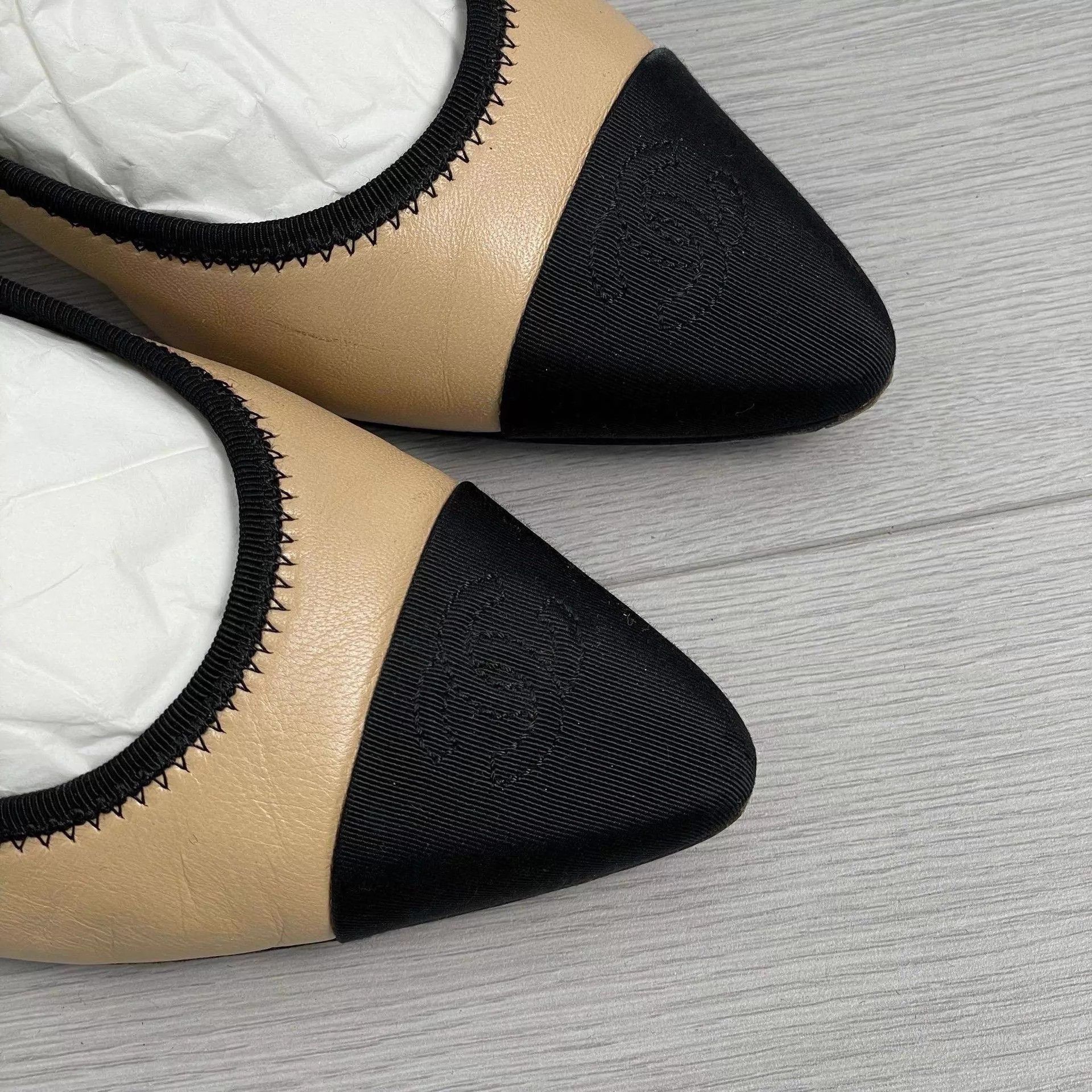 Chanel Chanel Women's 37.5 EU Shoes Size US 7 / IT 37 - 4 Thumbnail