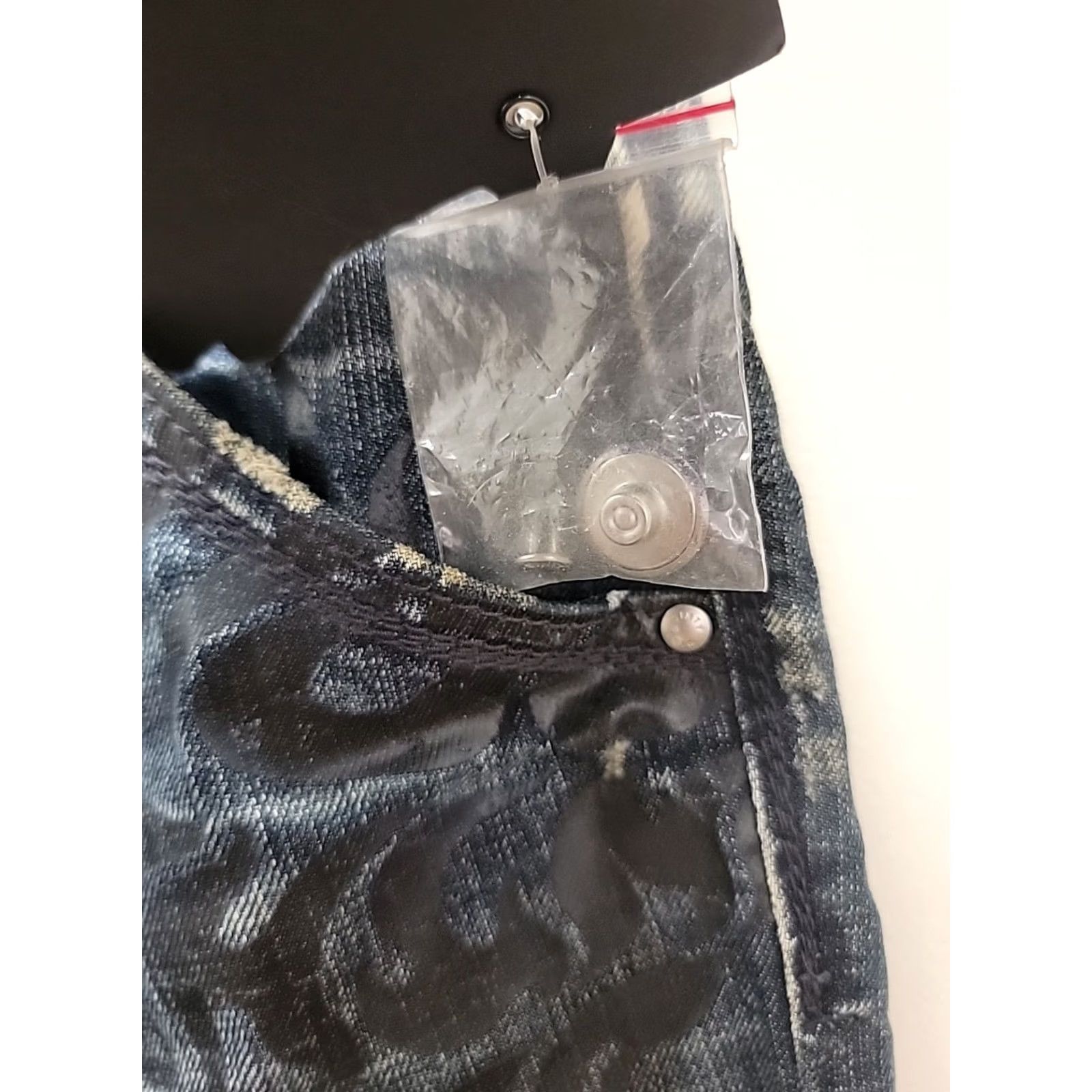 Miss Sixty VINTAGE Miss Sixty Jeans Women 28 Blue 31x34 NWT Y2K Graphics Straight/Skinnny Leg Size 28" / US 6 / IT 42 - 6 Thumbnail
