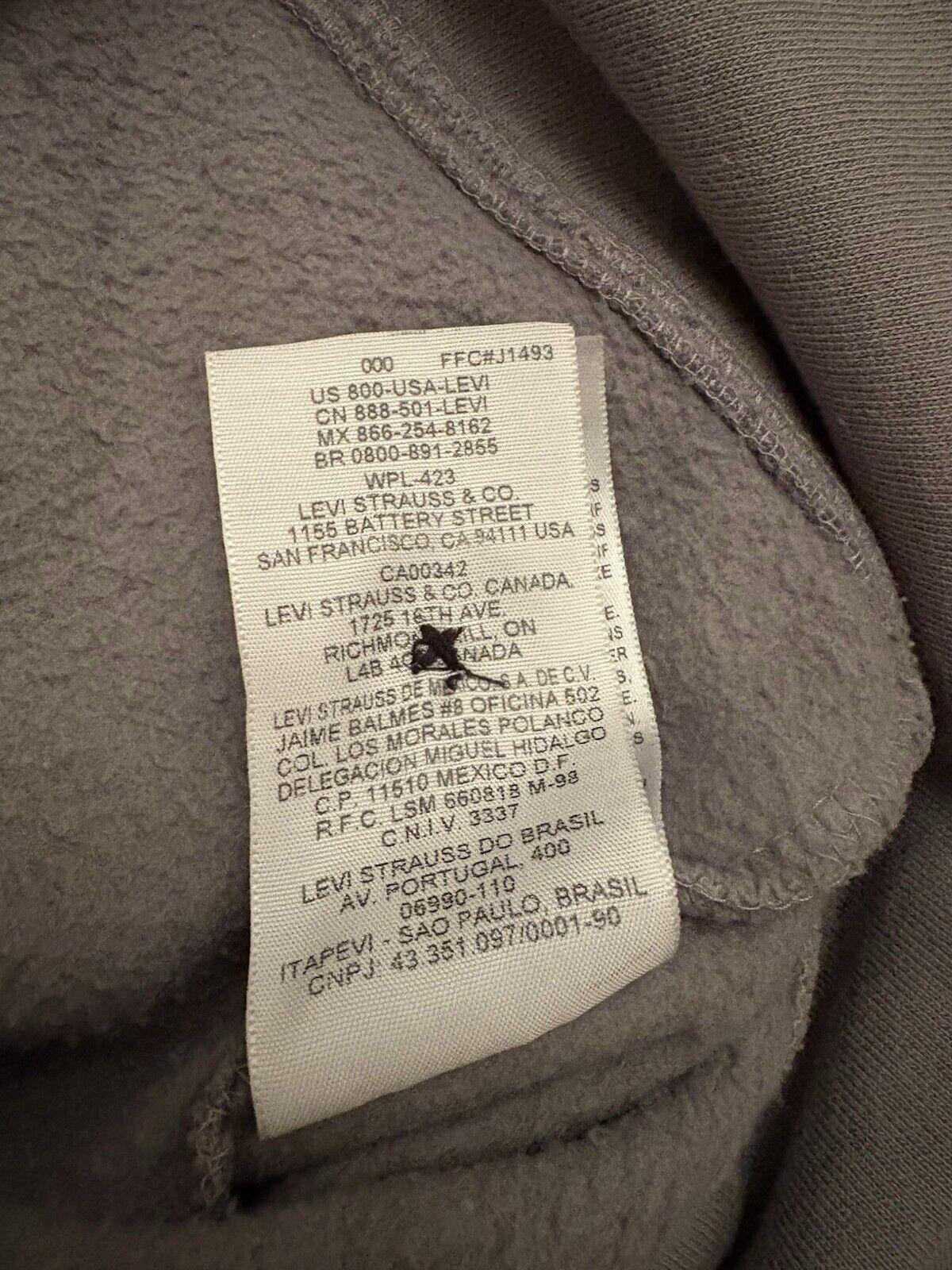Levi's Levis Grey Y2K Style Soft Jacket Blazer Medium Size M / US 6-8 / IT 42-44 - 3 Thumbnail