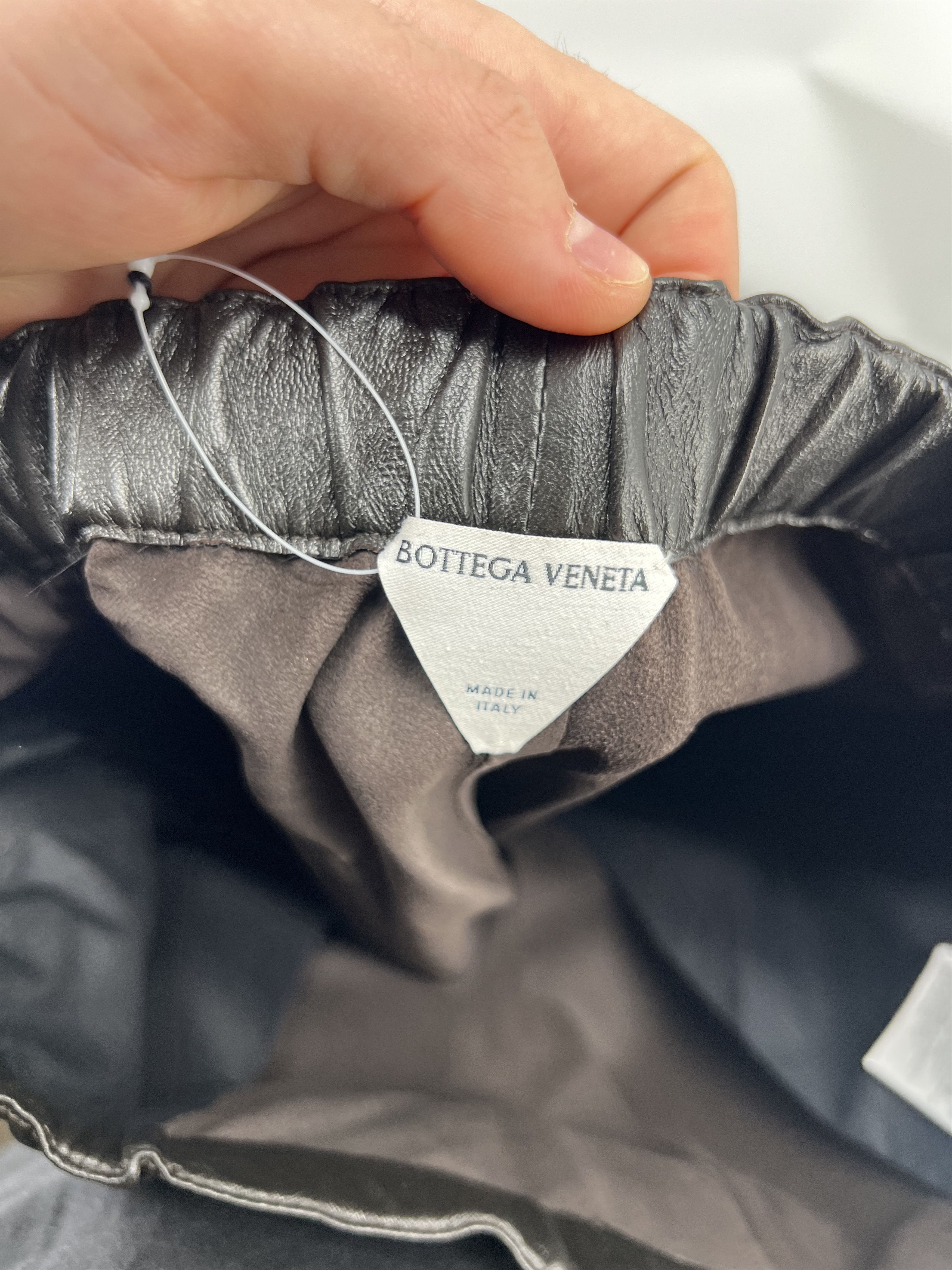 Bottega Veneta Bottega Veneta Leather Straight Trousers Size 38 RRP$4.5k Size 38" / US 16 / IT 52 - 6 Thumbnail