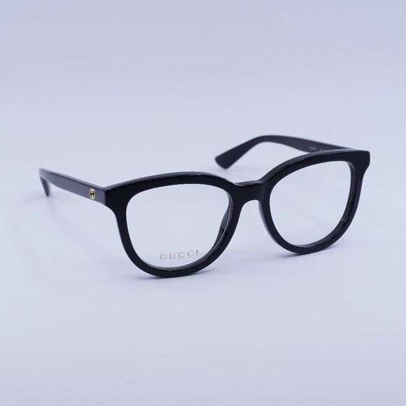 Gucci 🕶️ New Gucci GG1687O 001 Black Eyeglasses 52mm Size ONE SIZE - 1 Thumbnail
