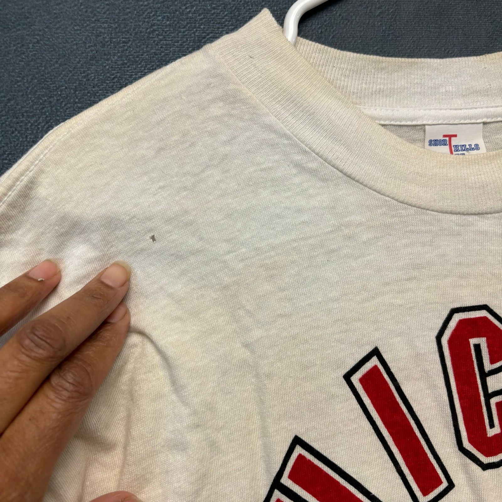 Other Short Hills Tee Vintage Michael Jordan Shirt 45 Hes Back Size US XL / EU 56 / 4 - 4 Thumbnail