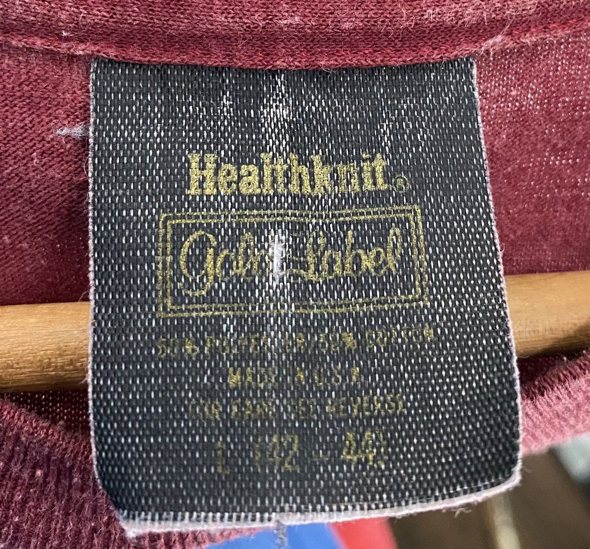Vintage VTG 80’s Healthknit Gold Label Virginia Tech T-shirt Small Size US S / EU 44-46 / 1 - 3 Thumbnail