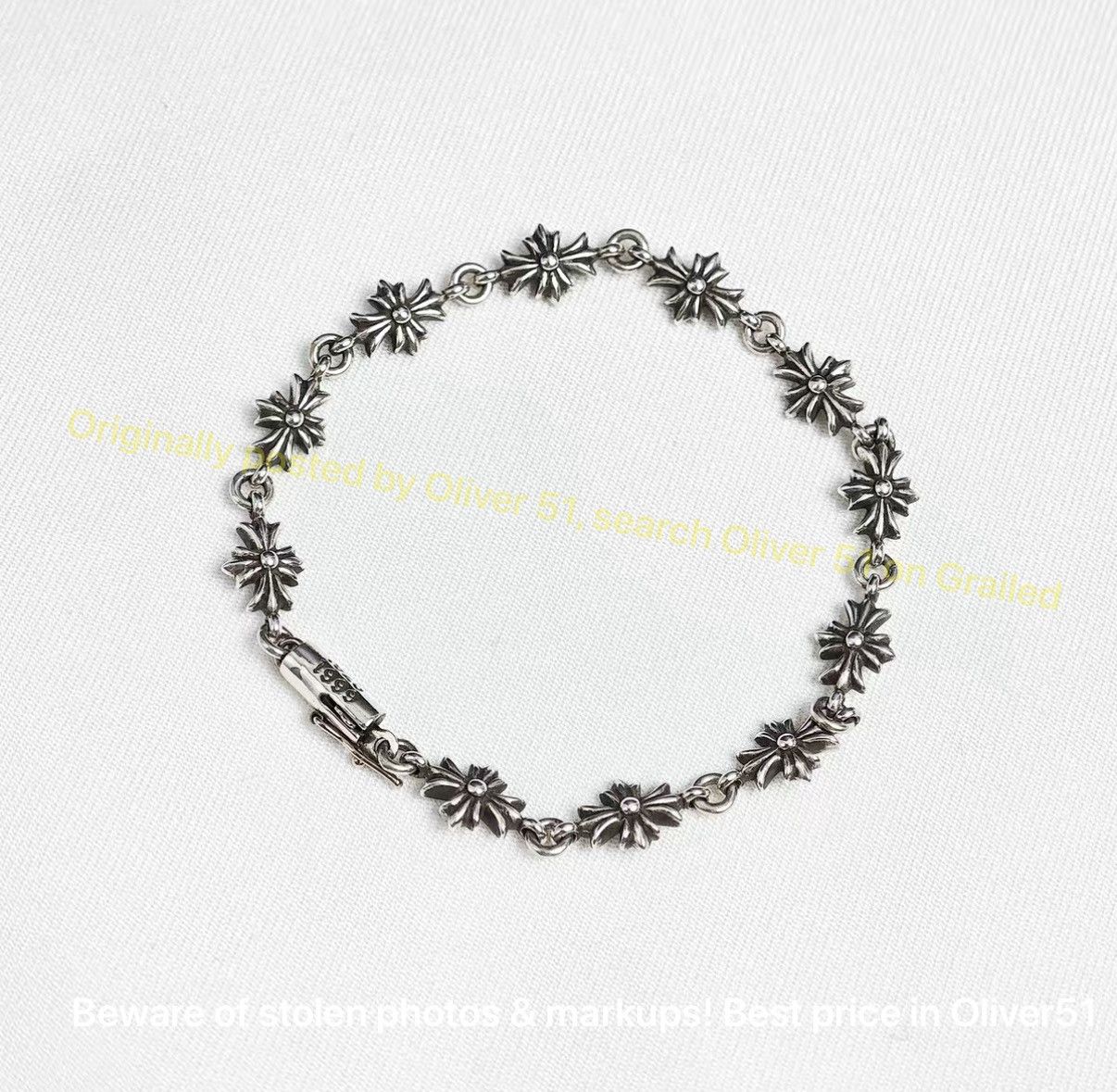 Chrome Hearts Chrome Hearts Tiny Star Silver Bracelet | Grailed