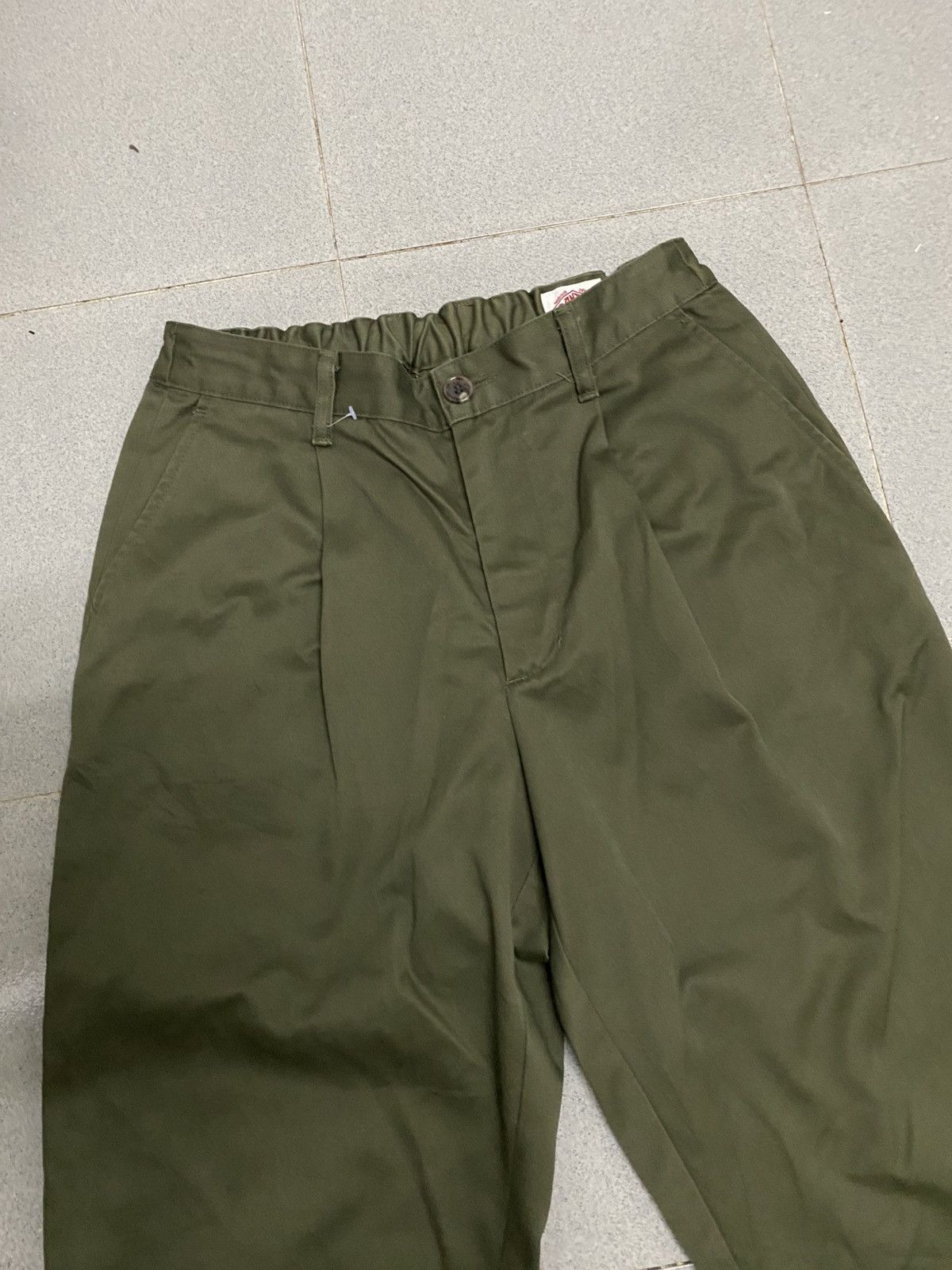 Danton × Japanese Brand × Vintage Vintage Danton Japanese Pants Olive Green Size US 30 / EU 46 - 3 Thumbnail