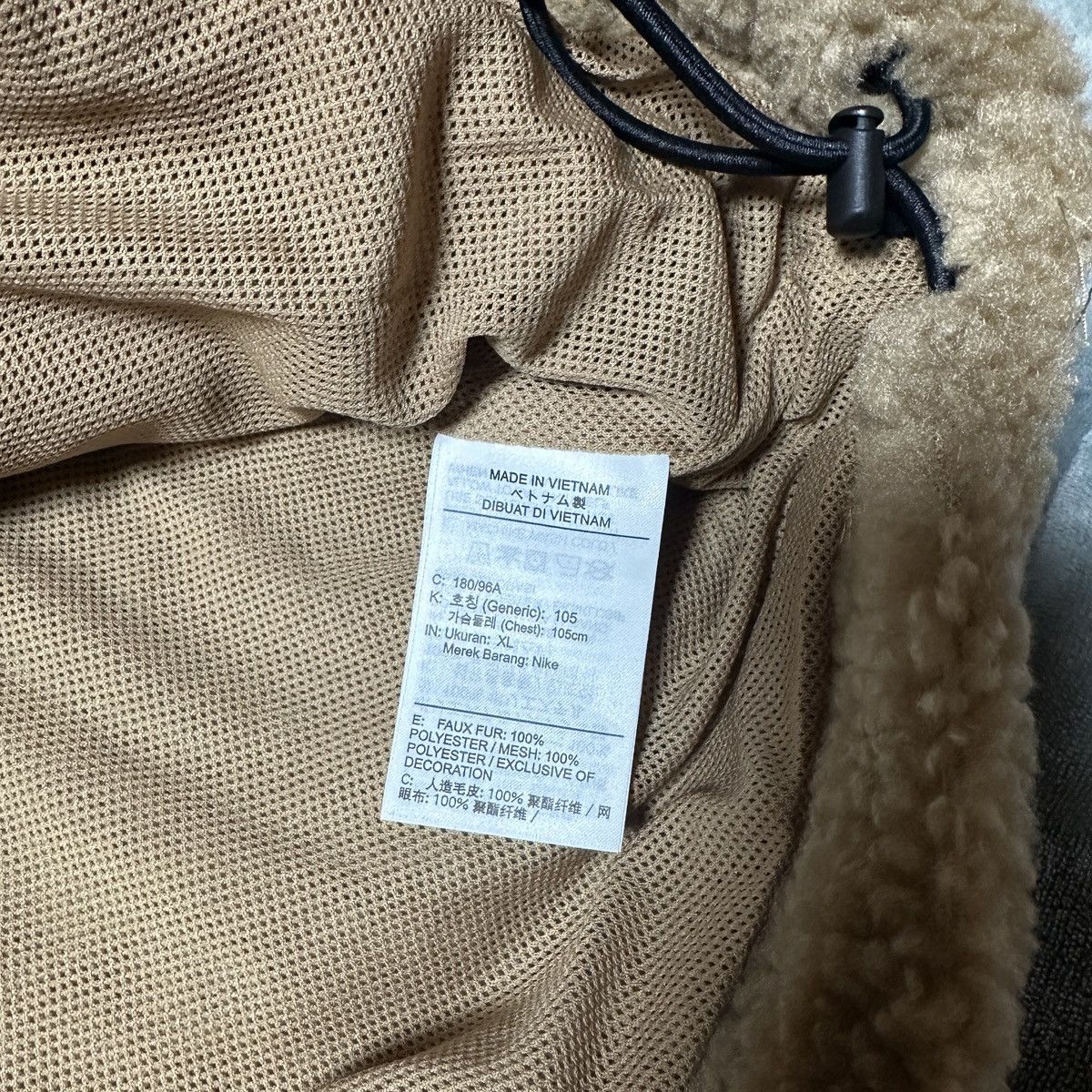 Nike NEW Sz XL Nike Mens Fleece Winterized Anorak Dark Driftwood Size US XL / EU 56 / 4 - 11 Thumbnail