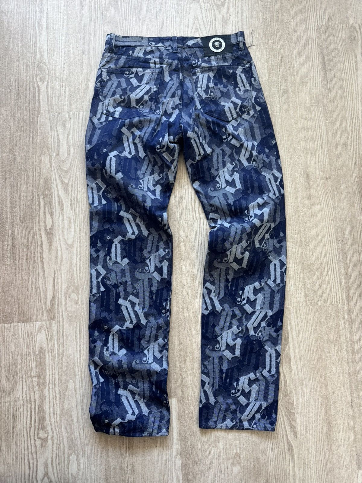 Versace Jeans Couture Versace Signature Letter Jeans Size US 30 / EU 46 - 2 Thumbnail