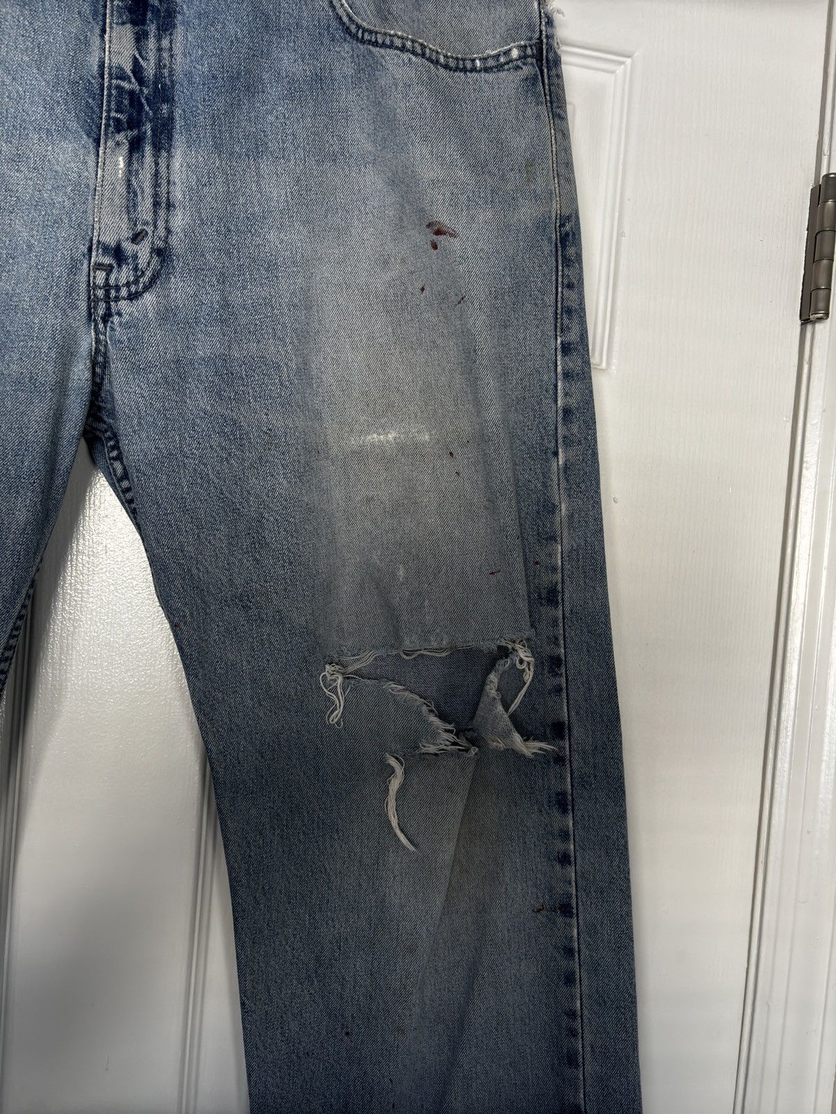 Levi's Vintage Clothing levi’s distressed silver tab denim Size US 36 / EU 52 - 5 Thumbnail