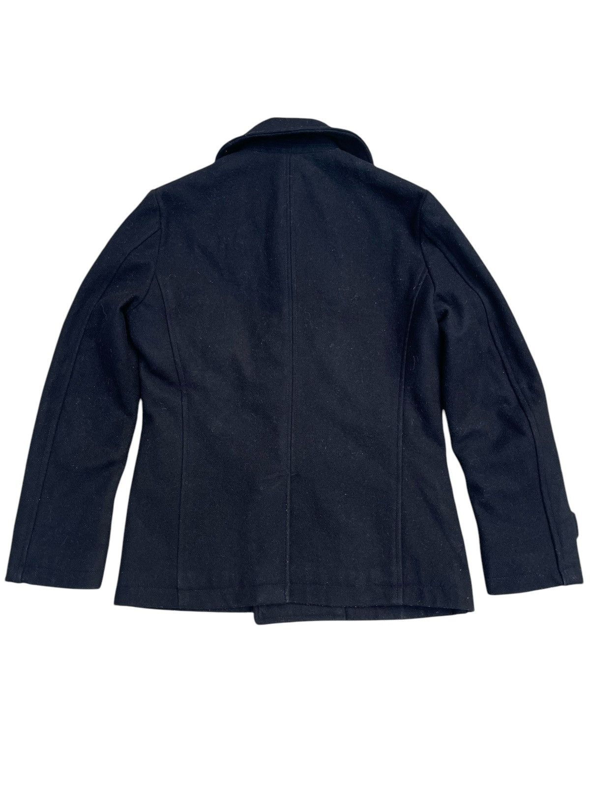Japanese Brand × SHIPS × Ships Jet Blue Japanese Ships Jet Blue Double Breasted Wool Jacket Size US M / EU 48-50 / 2 - 2 Thumbnail