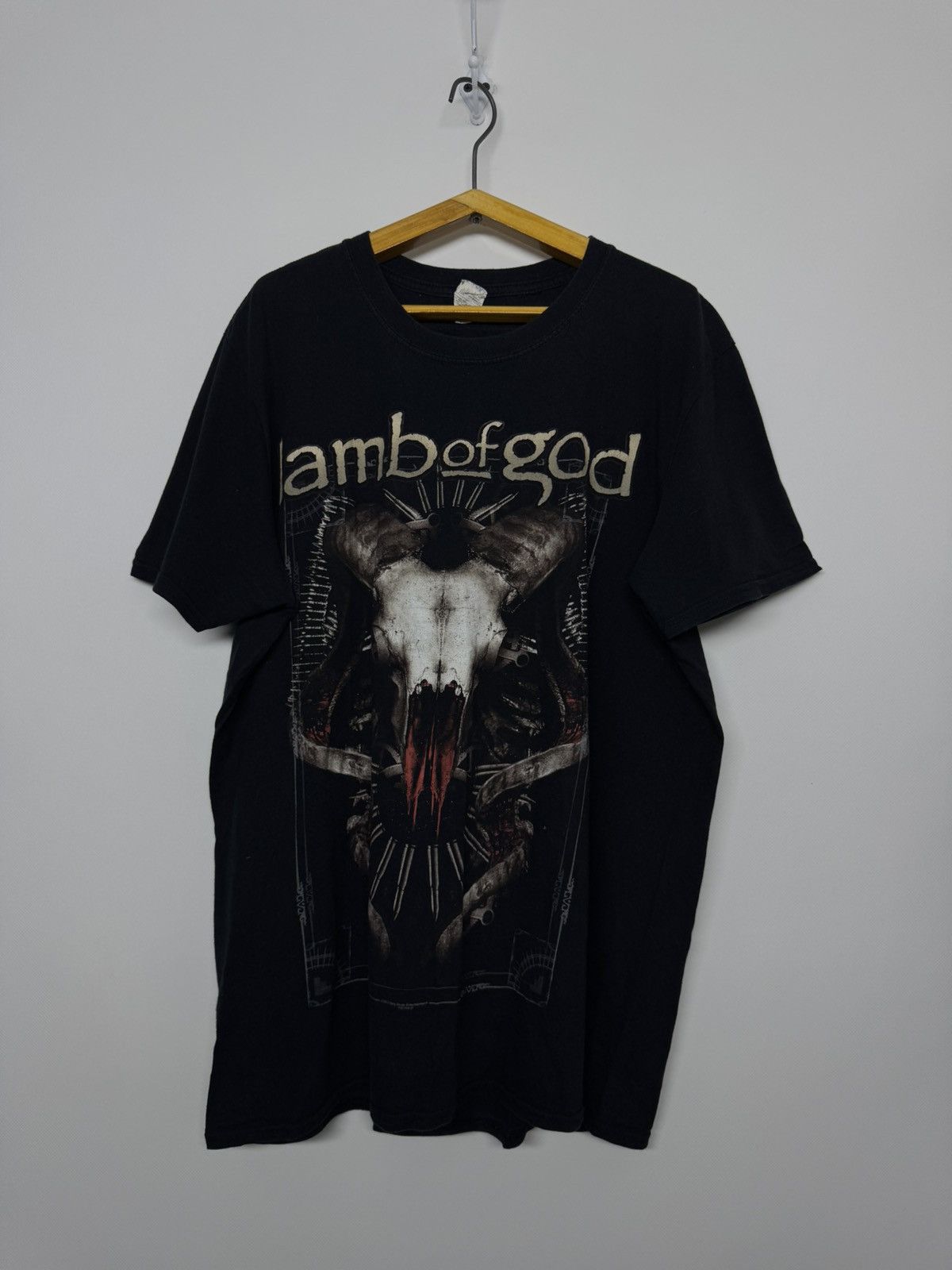 Gildan Vintage 2013 Lamb Of God t-shirt Size US L / EU 52-54 / 3 - 4 Thumbnail