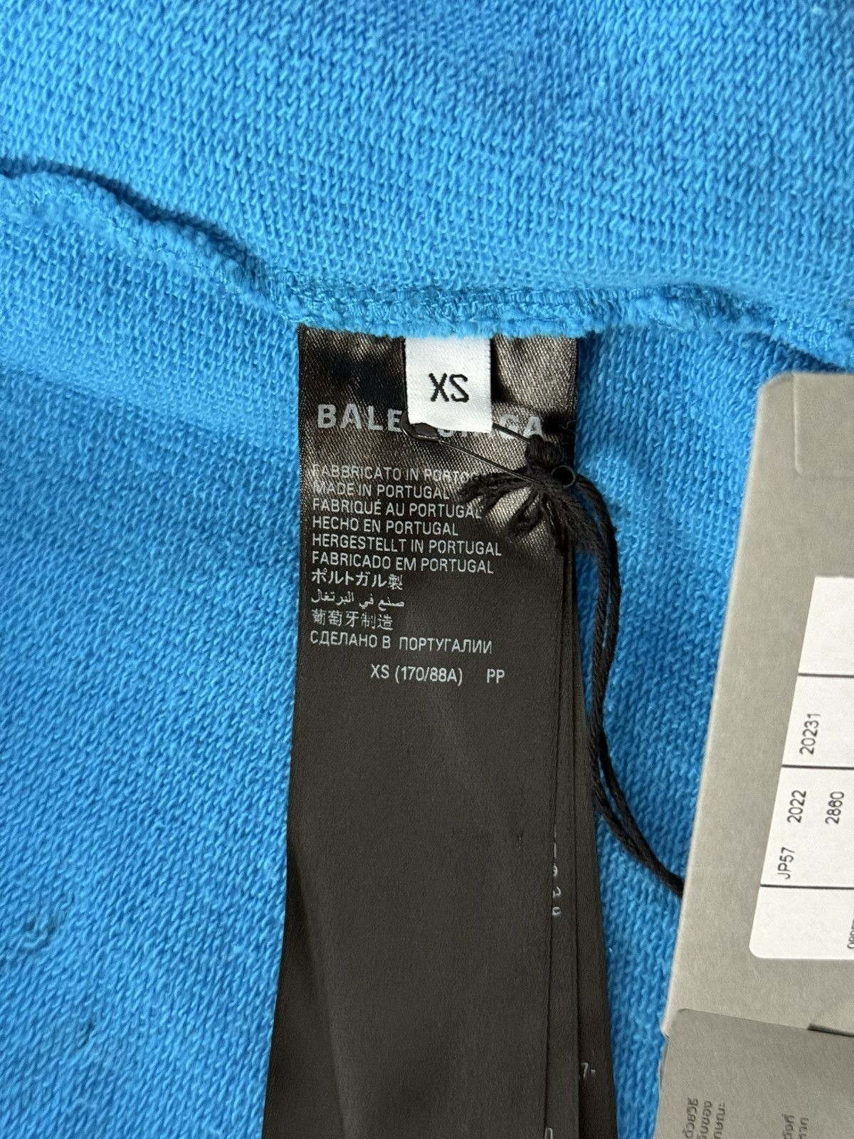 Balenciaga Balenciaga SS23 Blue Skate Graffiti Zip Hoodie Sz.XS Size US XS / EU 42 / 0 - 10 Thumbnail