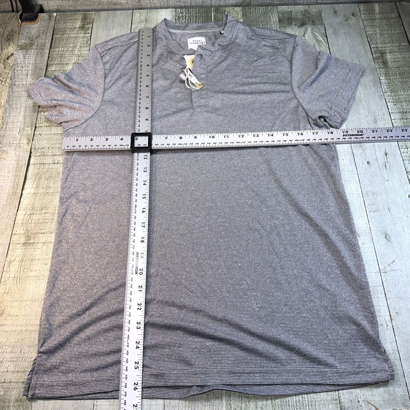 Vintage Essex Crossing Stretch Fit Short Sleeve Button-Down Shirt Size S Men Green Short Sleeve Button-Down Essex Crossing Stretch Fit Shirt S Mens Green Size US S / EU 44-46 / 1 - 4 Thumbnail