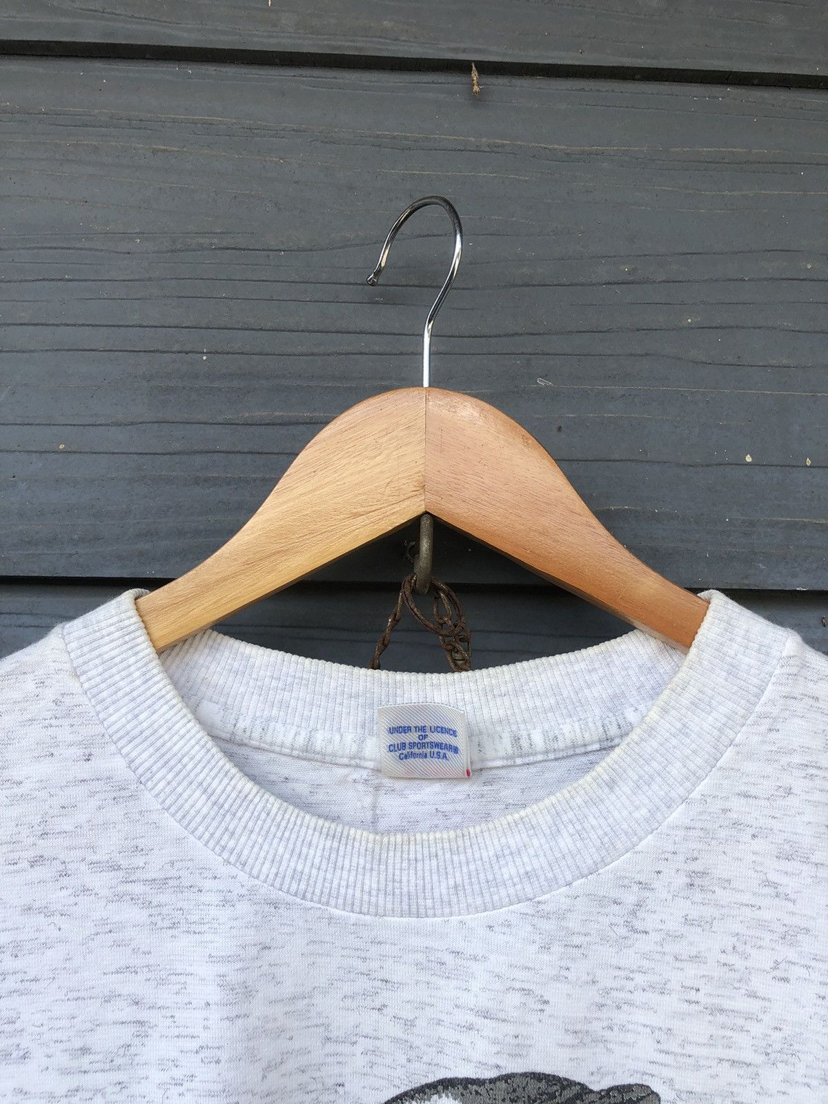 Japanese Brand × Vintage RARE Vintage 80s Club Sportwear Dolphin Safe Tee Size US L / EU 52-54 / 3 - 7 Thumbnail