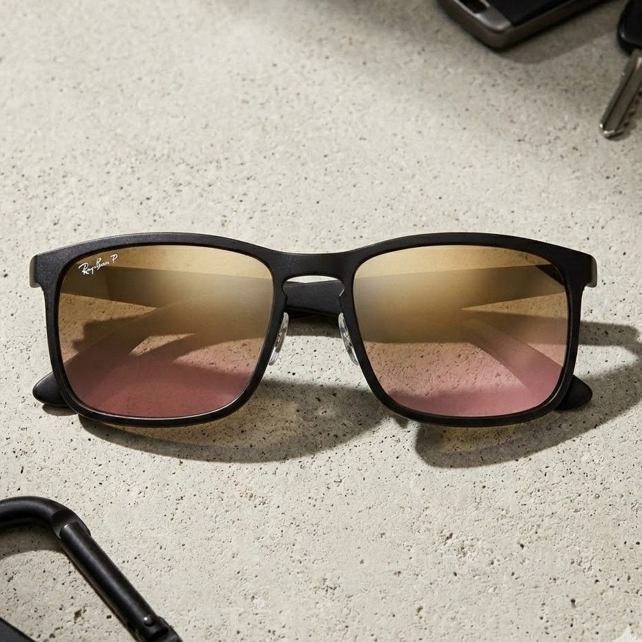 RayBan New Ray-Ban RB4264 Chromance Polarized Sunglasses Size ONE SIZE - 1 Thumbnail