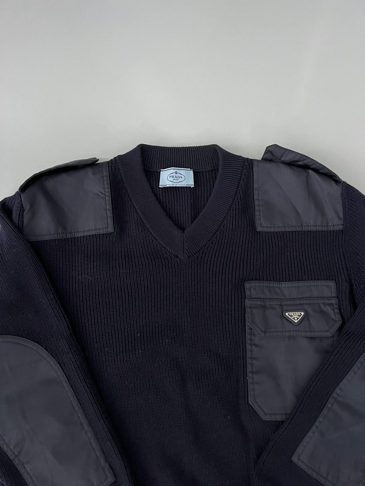 Prada Prada Military Sweater Size US S / EU 44-46 / 1 - 4 Thumbnail