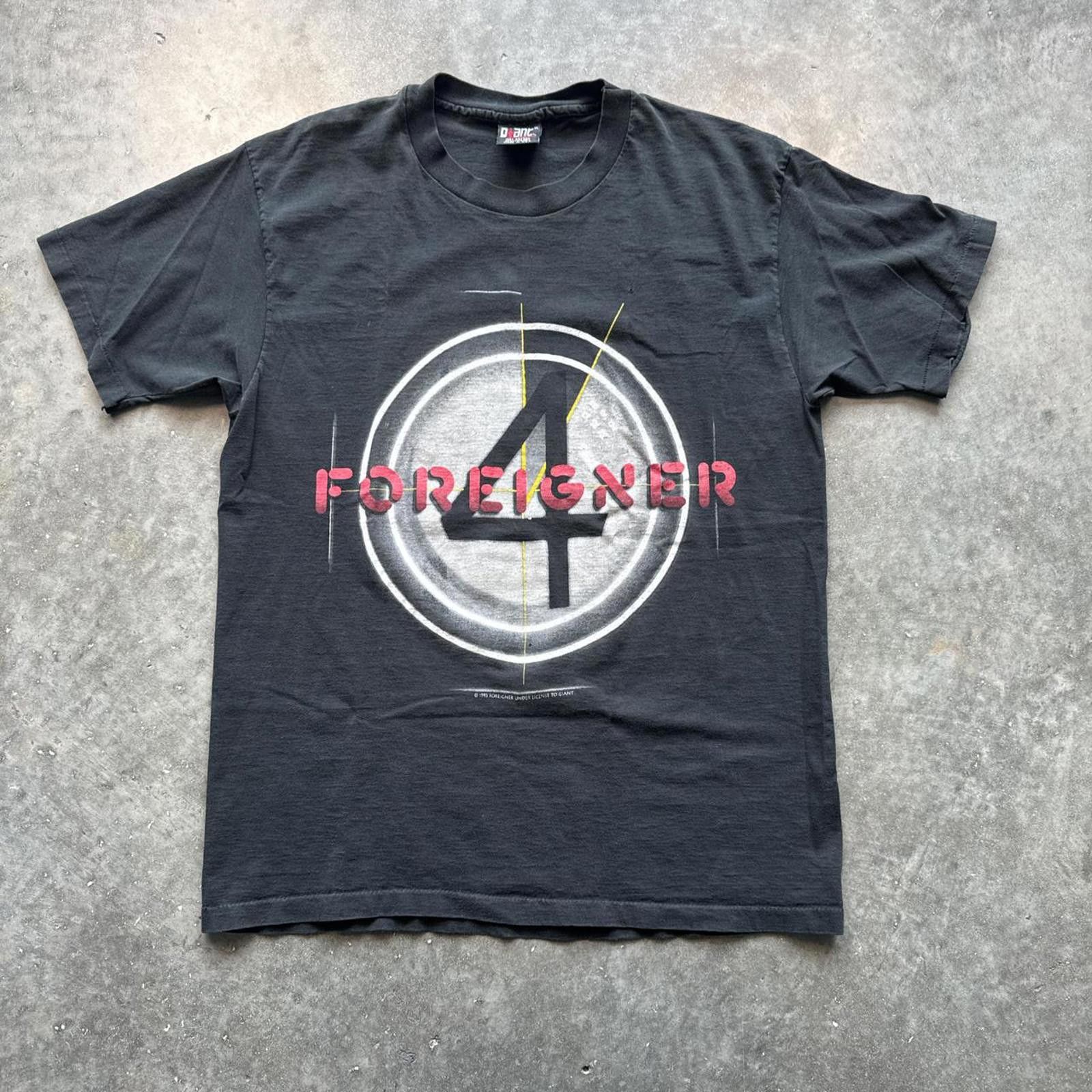 Other Foreigner Four 4Ever 1993 Rock Band Tour Giant T-Shirt Size US XL / EU 56 / 4 - 1 Thumbnail