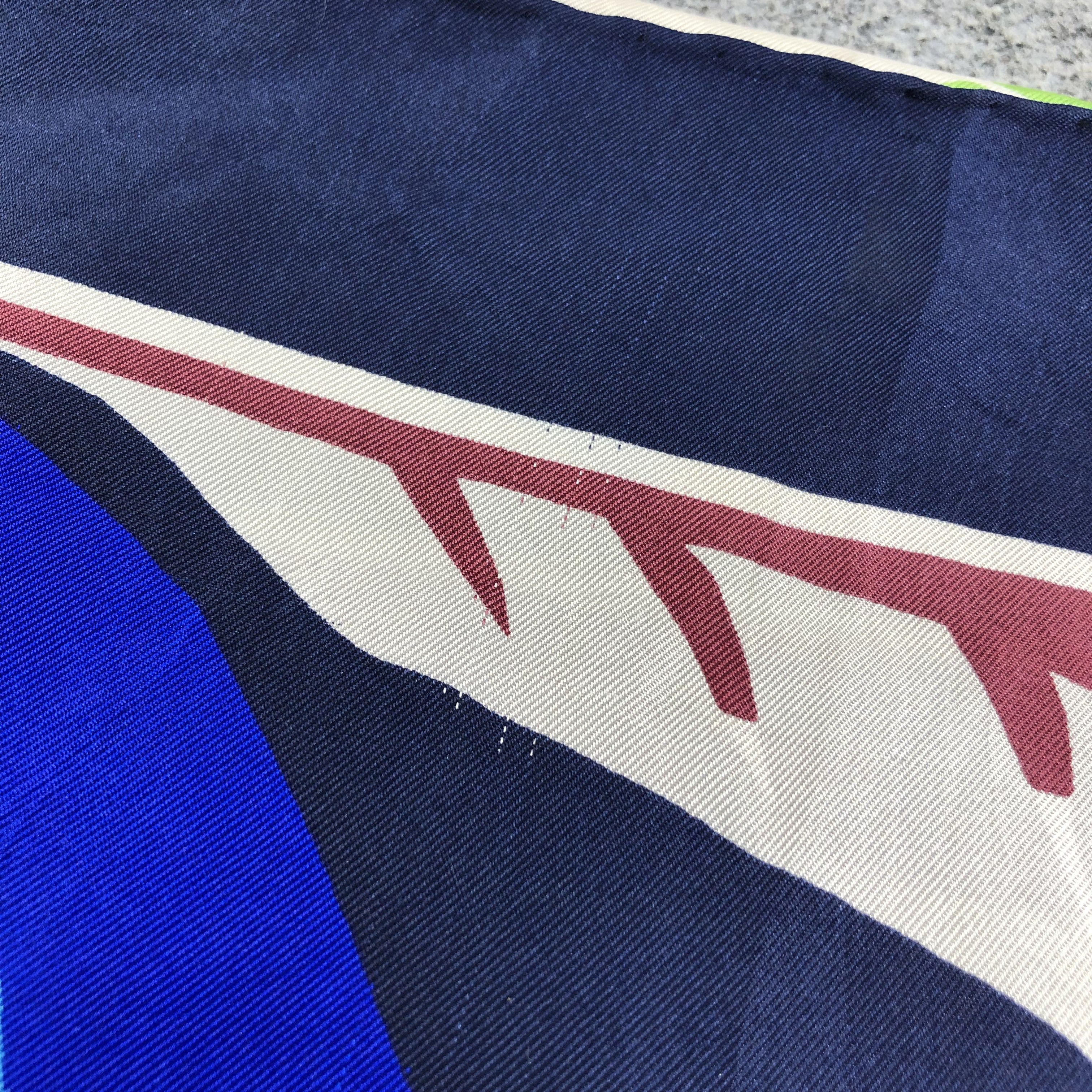Japanese Brand Liletti Luxury Design Hand Rolled Silk Scarf M510 Size ONE SIZE - 8 Thumbnail
