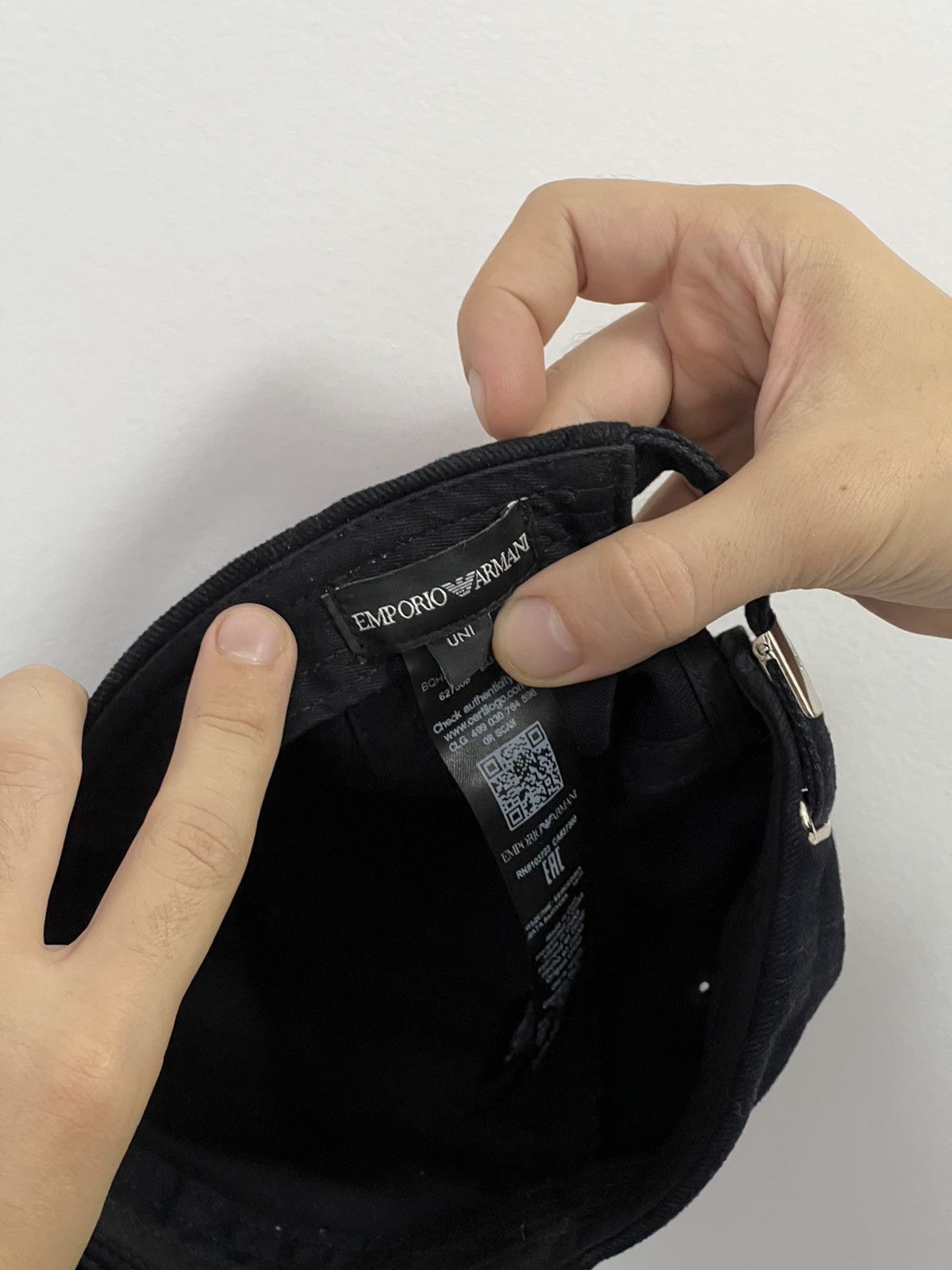 Giorgio Armani × Vintage EMPORIO ARMANI Cap Size ONE SIZE - 6 Thumbnail