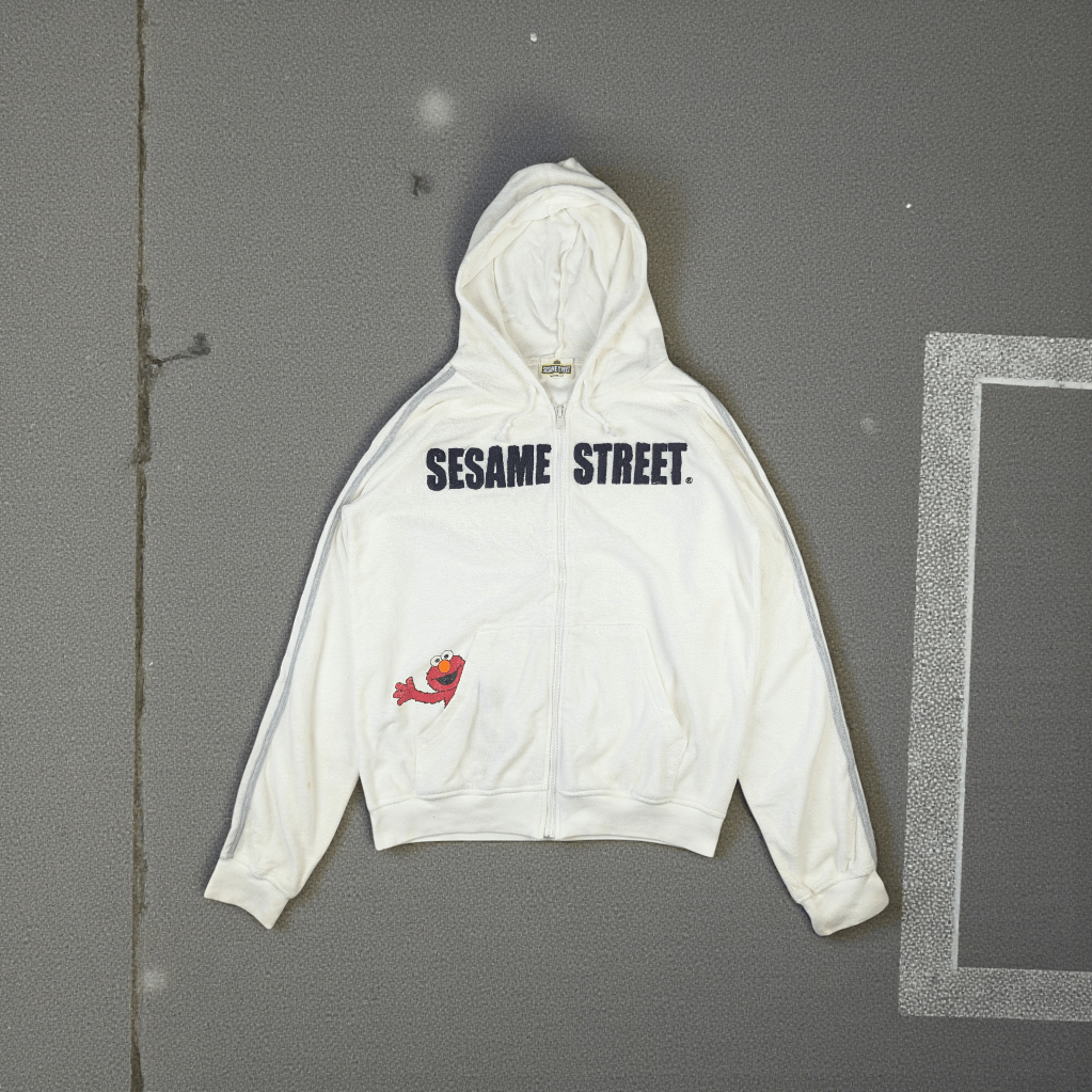 Cartoon Network Vintage 90's SESAME STREET Fleece Hoodie Sweatshirt For Kid Size US S / EU 44-46 / 1 - 1 Thumbnail