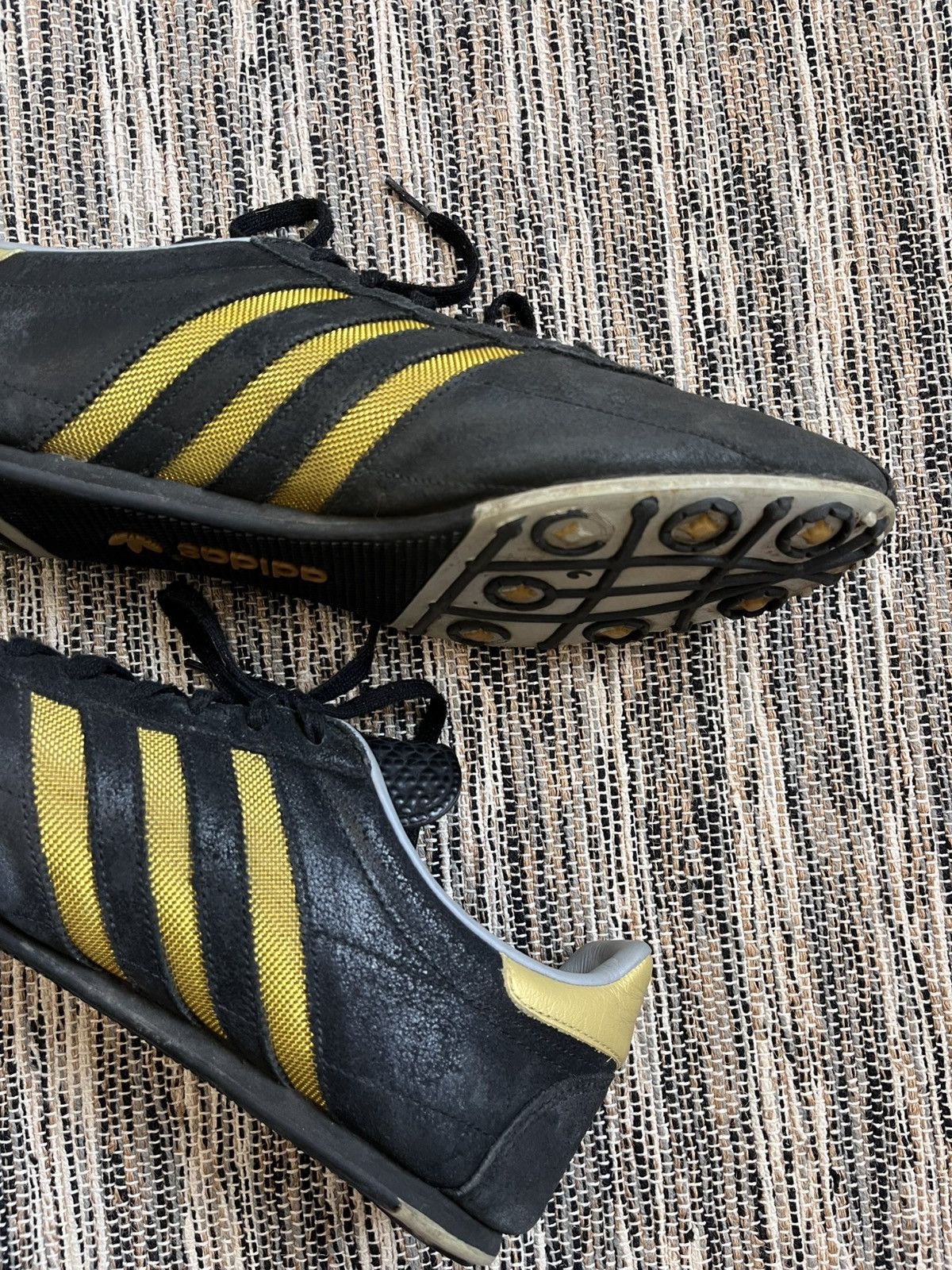 Adidas × Vintage Rare Vintage Adidas Adistar2000 black running track shoes Size US 11 / EU 44 - 10 Thumbnail
