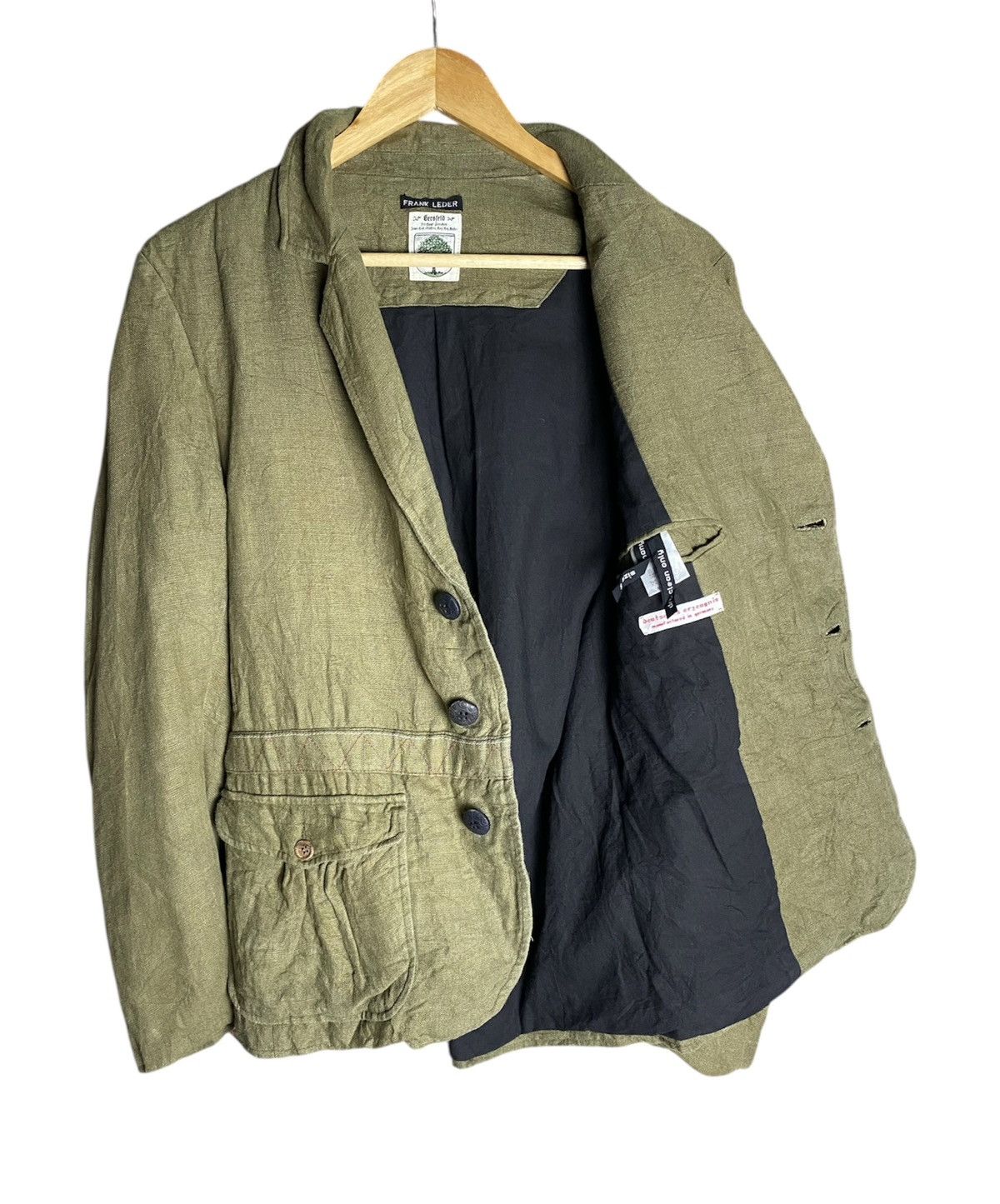 Designer × Frank Leder Frank Leder Linen Coat Size US S / EU 44-46 / 1 - 4 Thumbnail