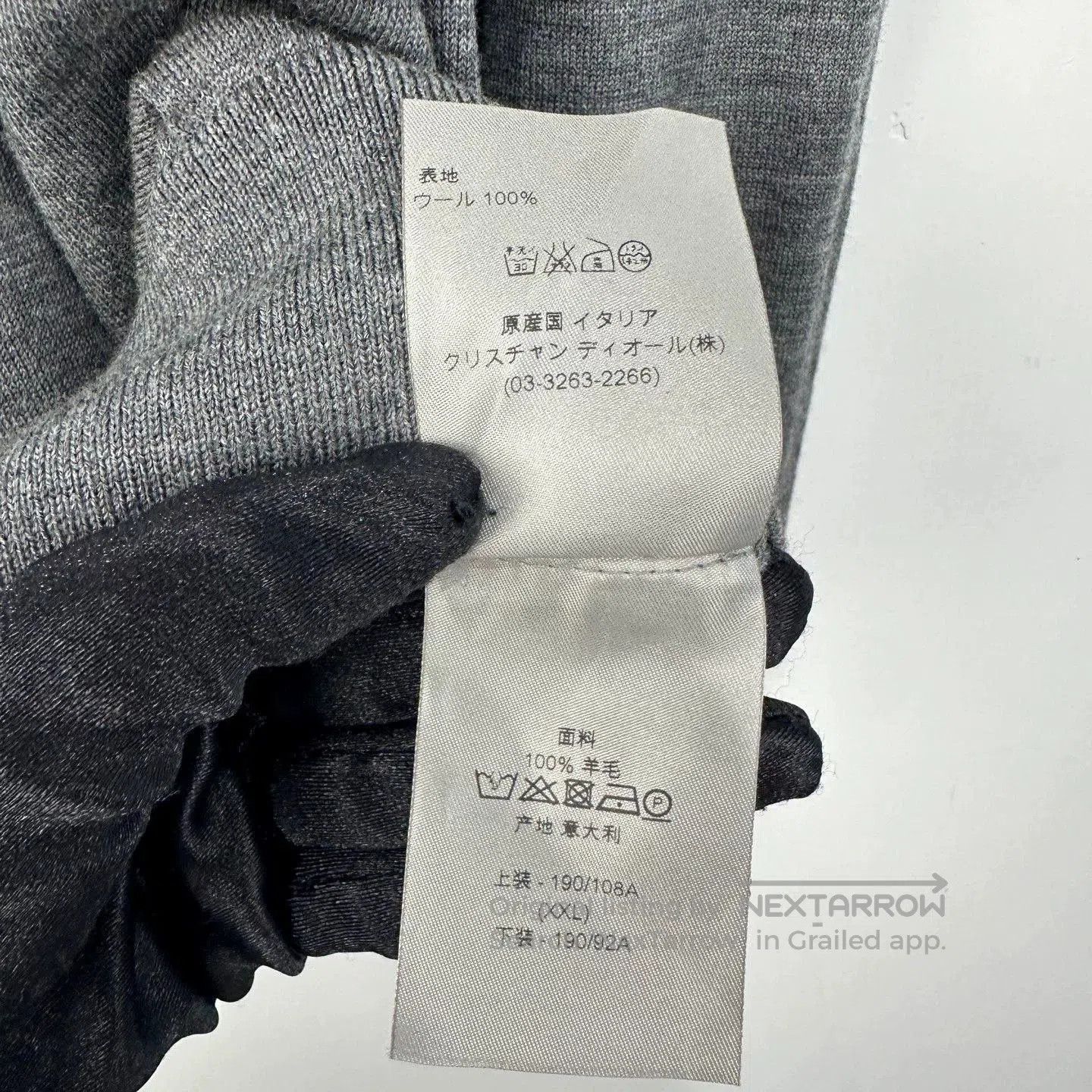 Dior dior wool knit sweater size XXL. Size US XXL / EU 58 / 5 - 6 Thumbnail