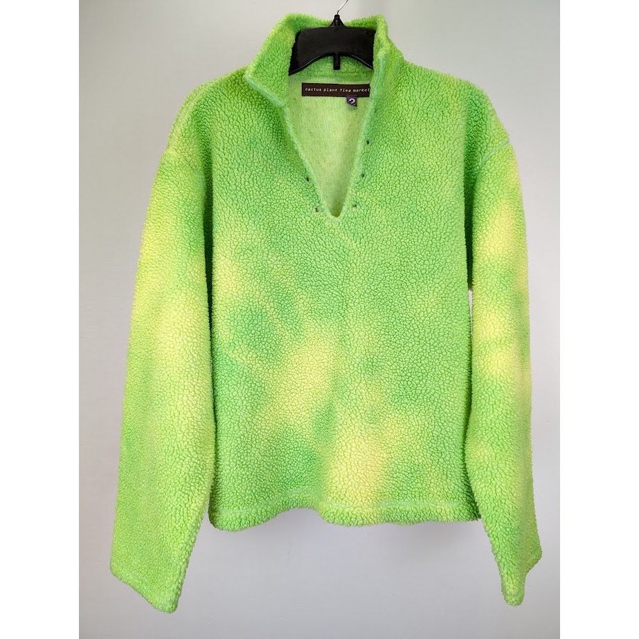 Cactus Plant Flea Market o1rshd1 Pullover Sweater in Lime Size US M / EU 48-50 / 2 - 3 Thumbnail