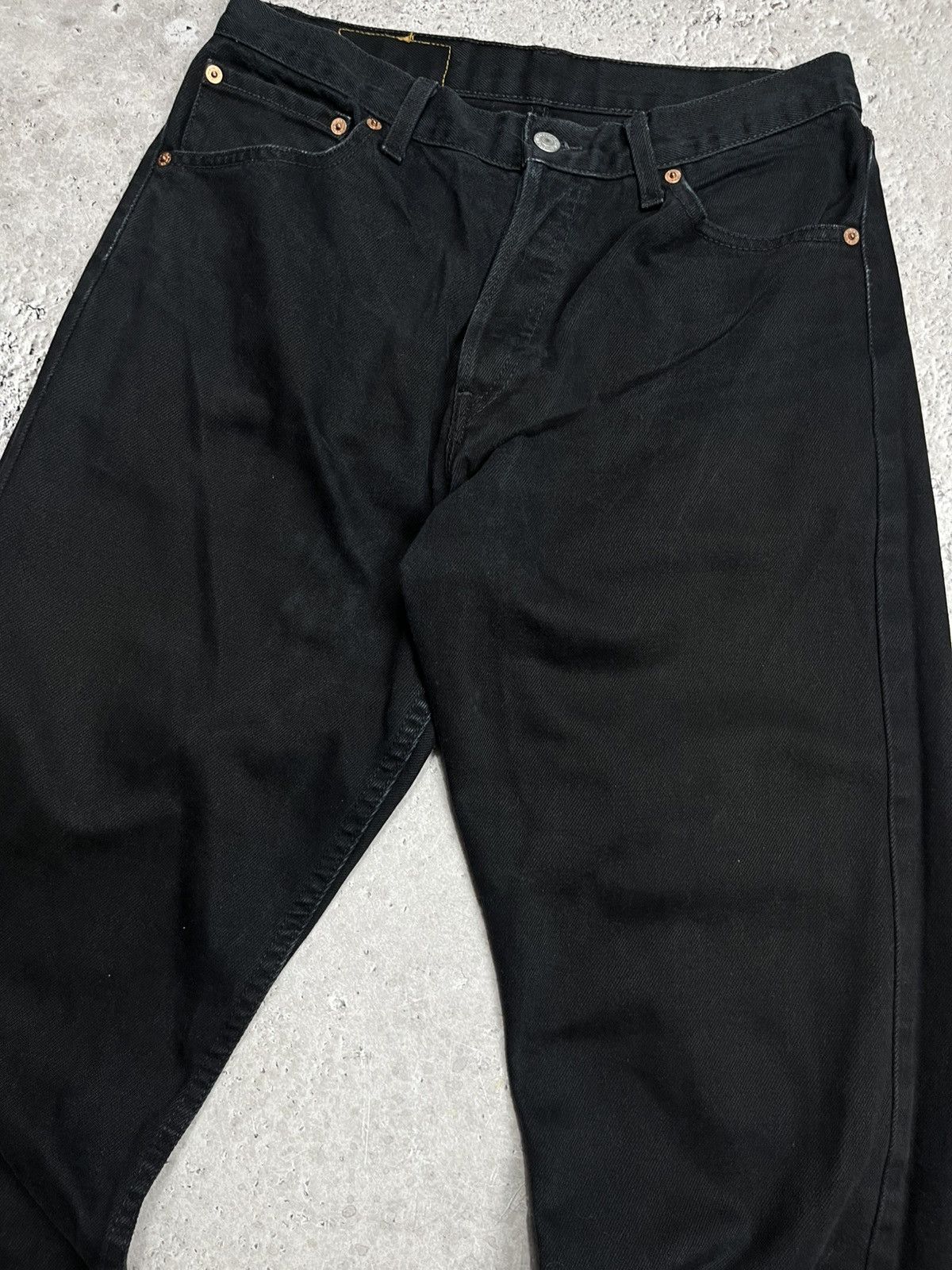 Levi's Levi’s 522 Black Jeans W32 L34 Straight Fit Made in Poland Size US 32 / EU 48 - 8 Thumbnail