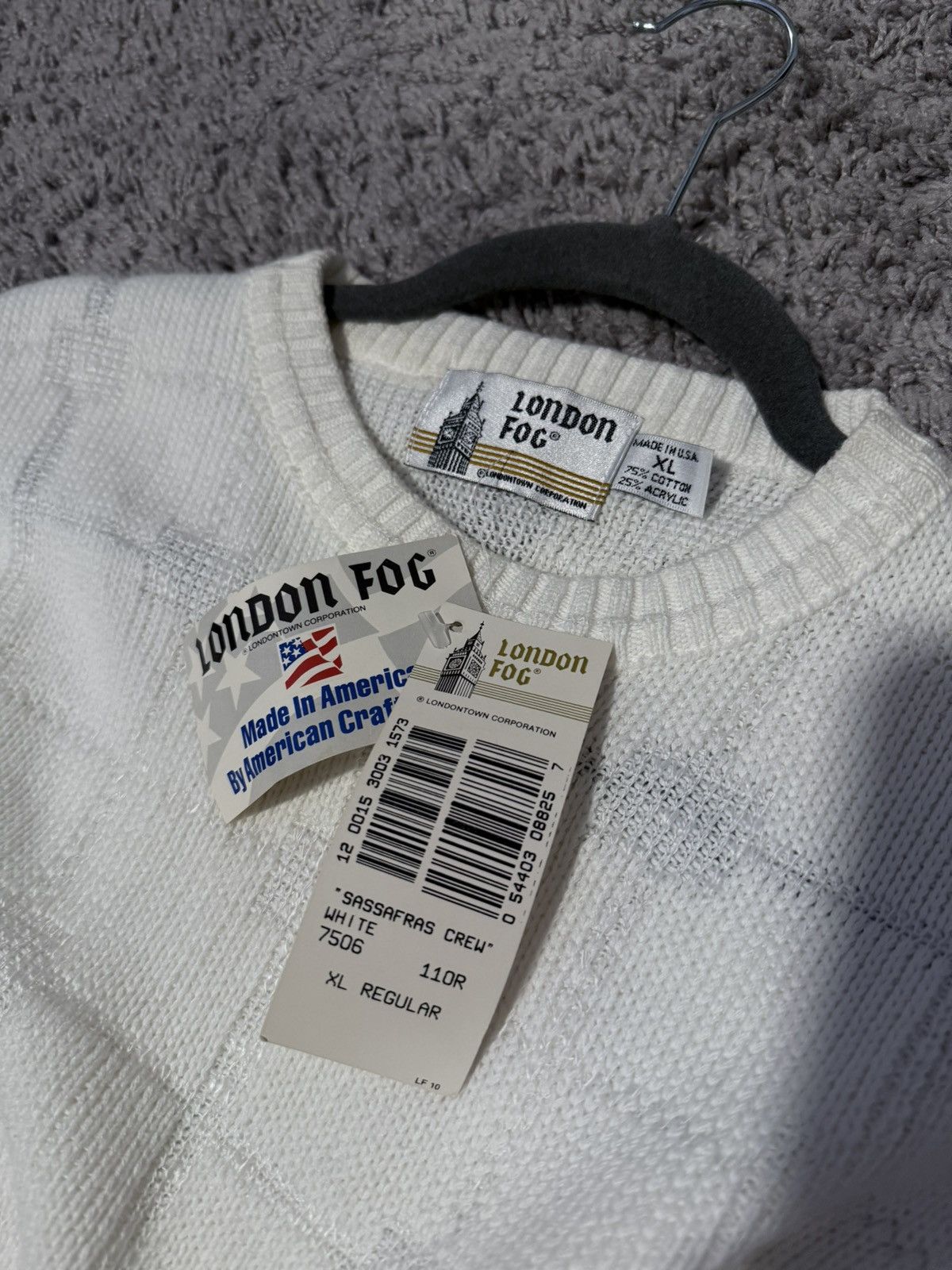 London Fog London Fog Sassafras Knit Crew Size US XL / EU 56 / 4 - 3 Thumbnail