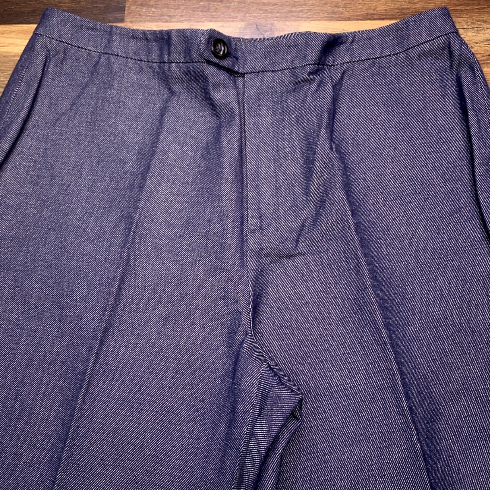 Banana Republic **Banana Republic Blue High Rise Women's 12 Regular Fit Pants** User: Banana Republic Blue High Rise Women's 12 Regular Fit Pants Size 34" / US 12 / IT 48 - 4 Thumbnail