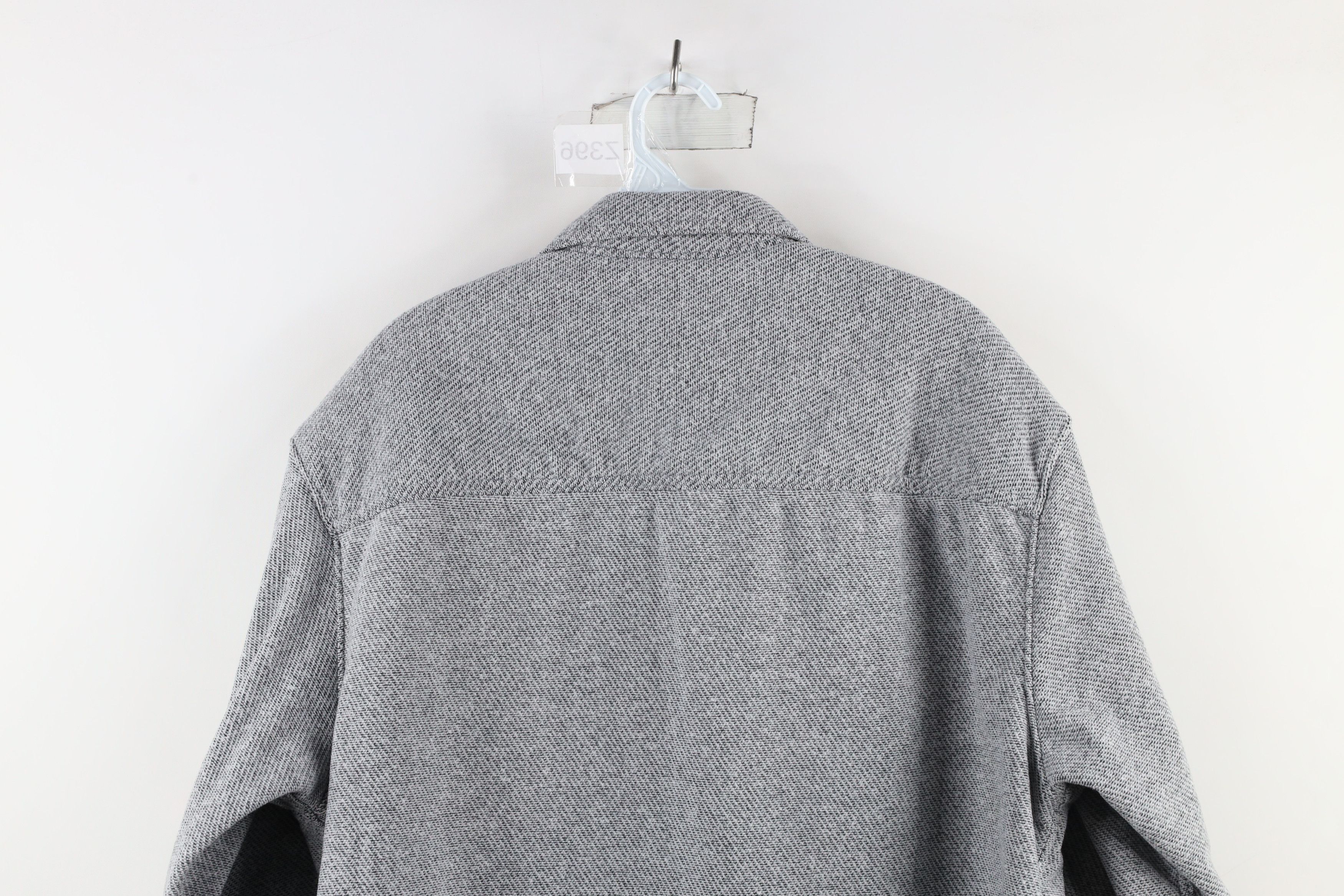 Cabelas × Vintage Vintage Cabelas Fleece Button Shirt Jacket Jac Shirt Gray Size US L / EU 52-54 / 3 - 10 Thumbnail