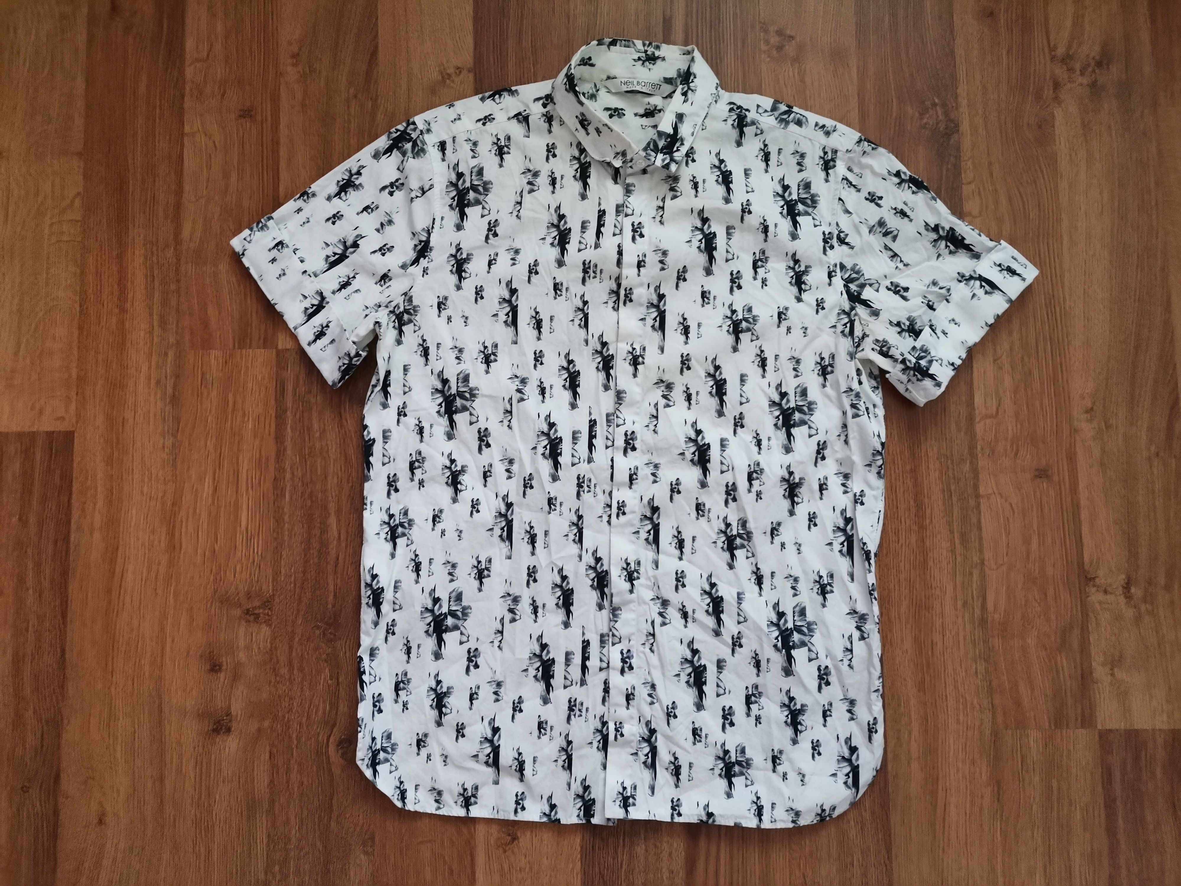 Neil Barrett Neil Barrett Floral Shirt Size US L / EU 52-54 / 3 - 1 Thumbnail