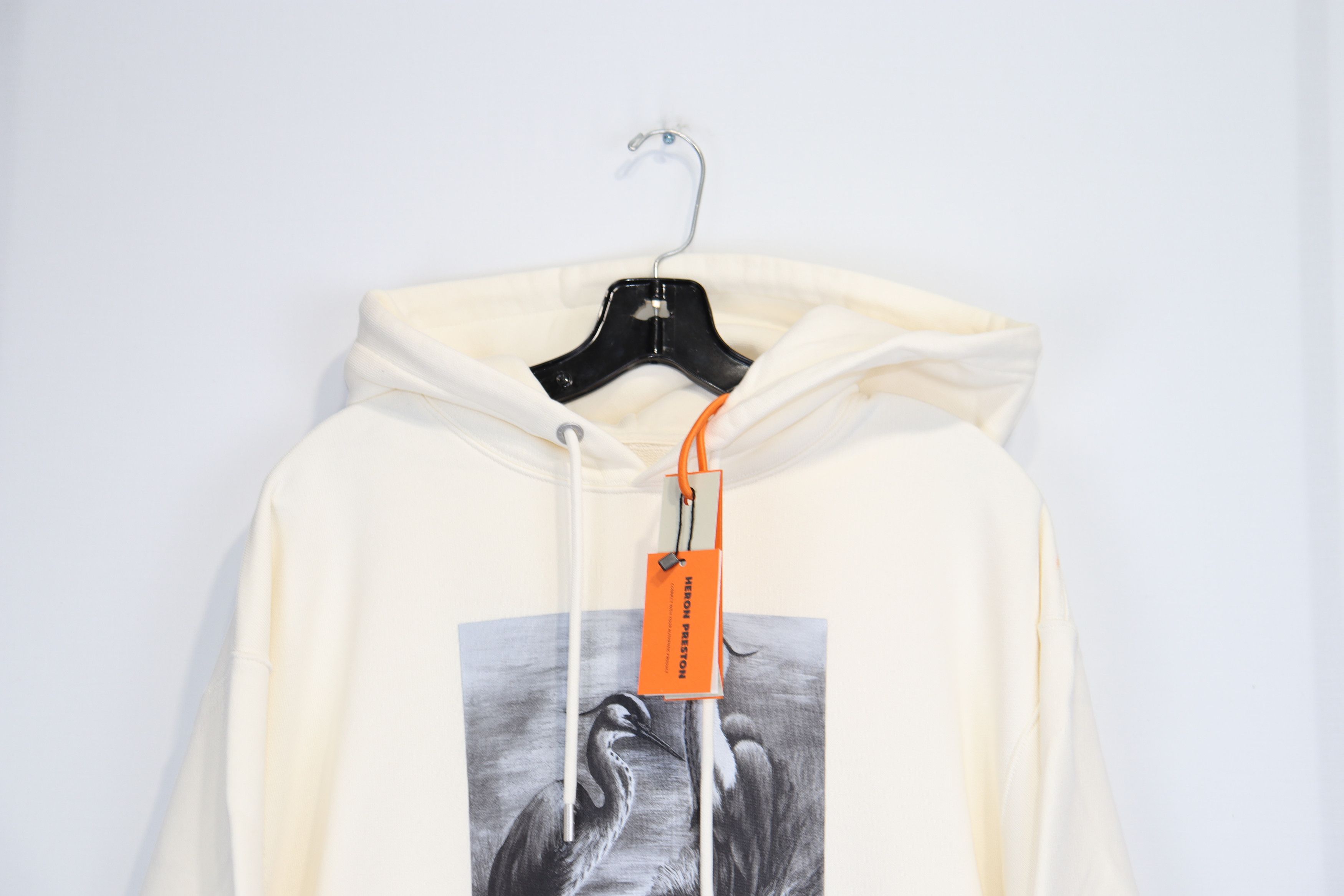 Heron Preston o1rshd1 NF Heron BW Hoodie in White / Black Size US L / EU 52-54 / 3 - 3 Thumbnail