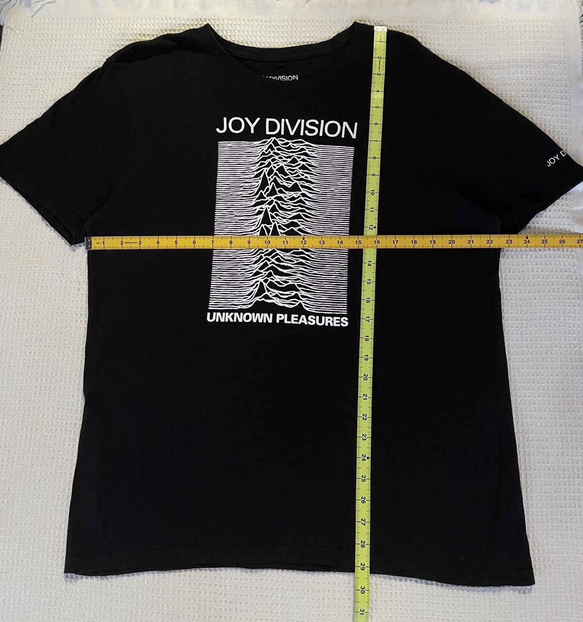 Joy Division Vintage🔥Joy Division🔥UNKNOWN PLEASURES Black Tshirt Size US L / EU 52-54 / 3 - 4 Thumbnail