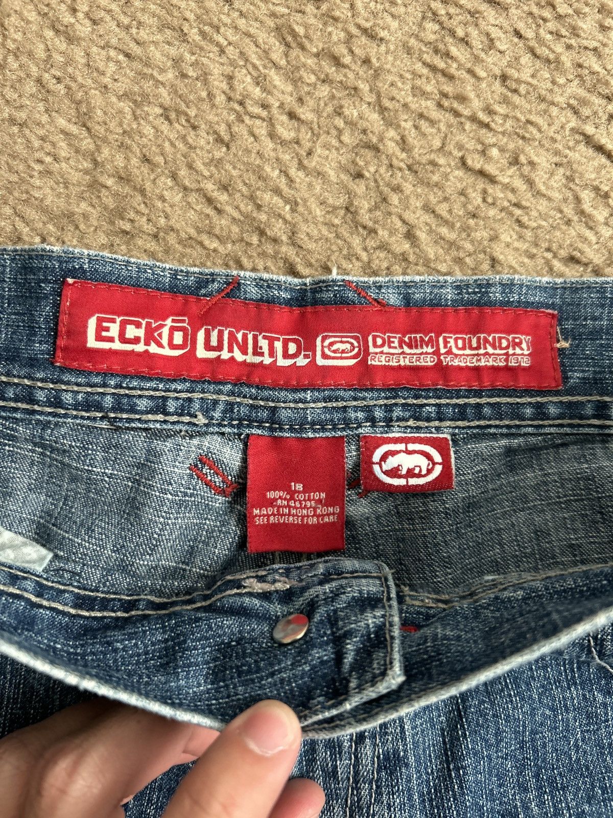 Ecko Unltd. Vintage Ecko Untld Wide Fit Denim Size US 31 - 2 Thumbnail