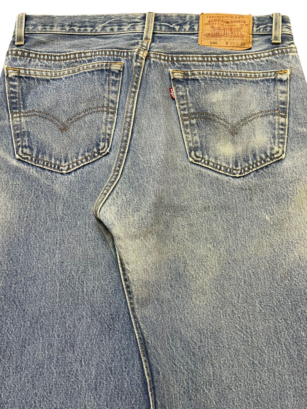 Levi's Vintage 90s Usa Levis 501 Blue Wash Style Jeans Size US 32 / EU 48 - 6 Thumbnail