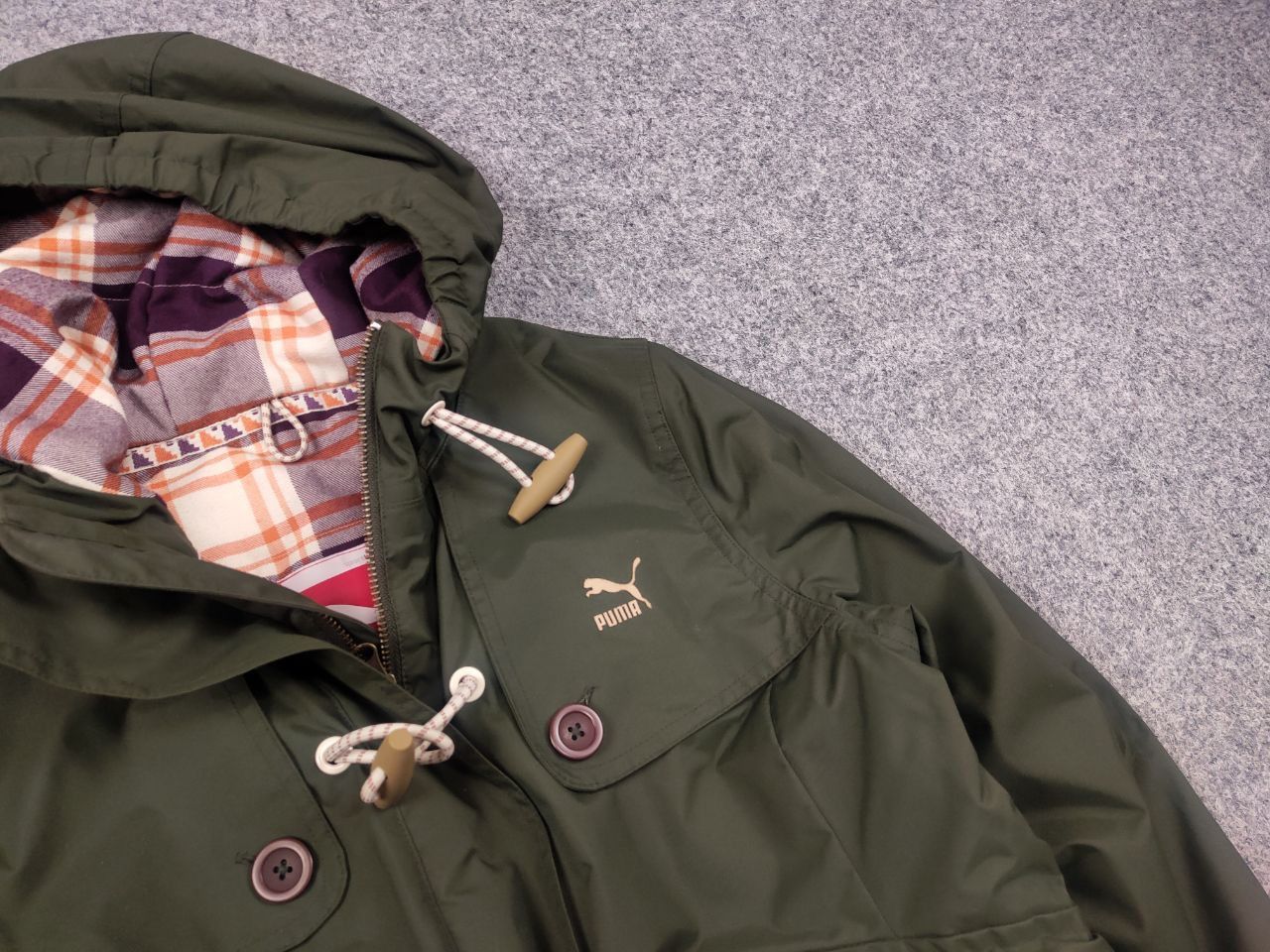 Puma Vintage Puma Storm fit Military cargo hooded Jacket Y2K Size S / US 4 / IT 40 - 6 Thumbnail
