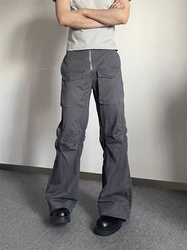 Japanese Brand × Vintage Vintage Workwear Pleated Wide Leg Loose Casual Pants Size US 33 - 2 Thumbnail