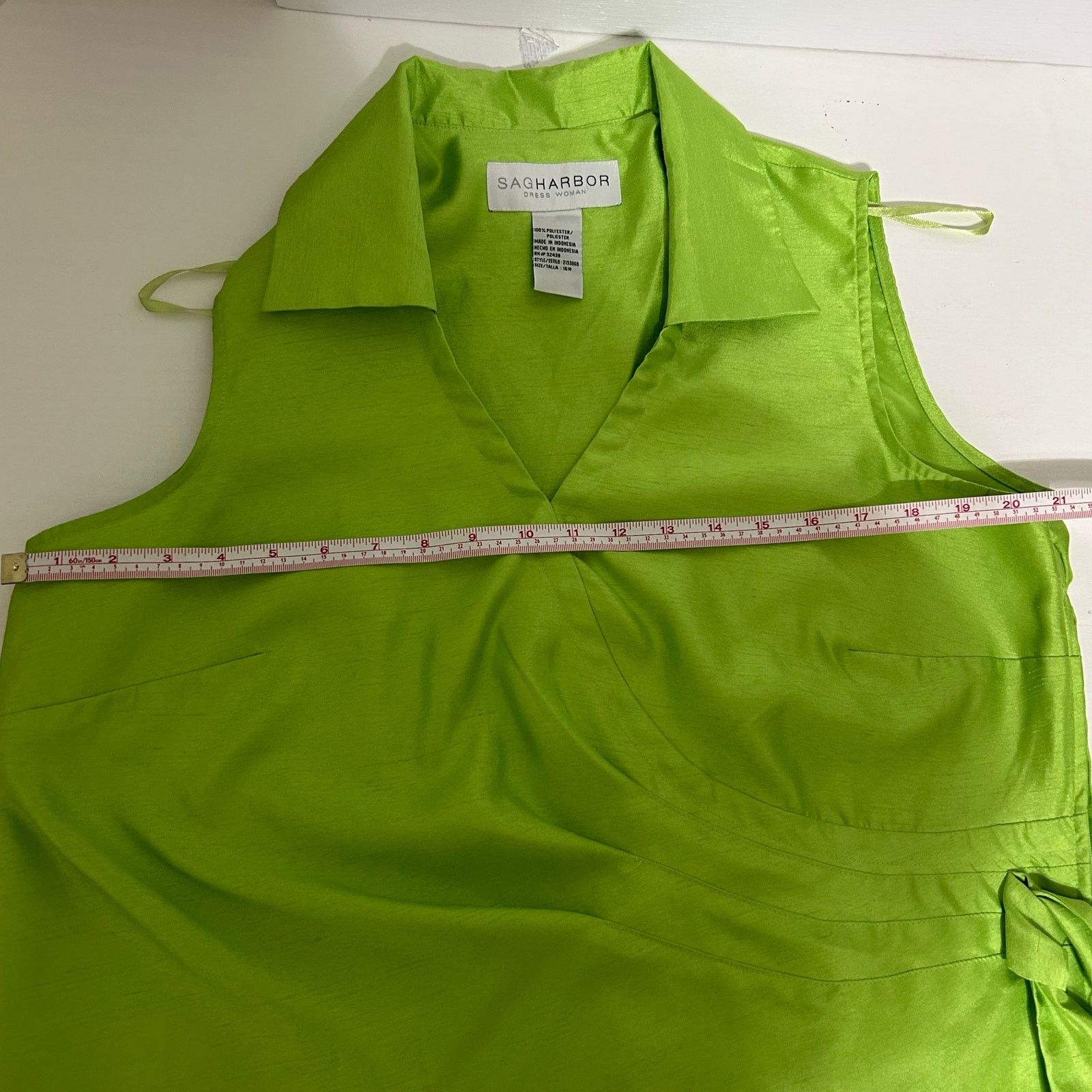 Other Sag Harbor Tropical Floral Capri Two Piece Set Lime Top 16W Size 38" / US 16 / IT 52 - 16 Thumbnail