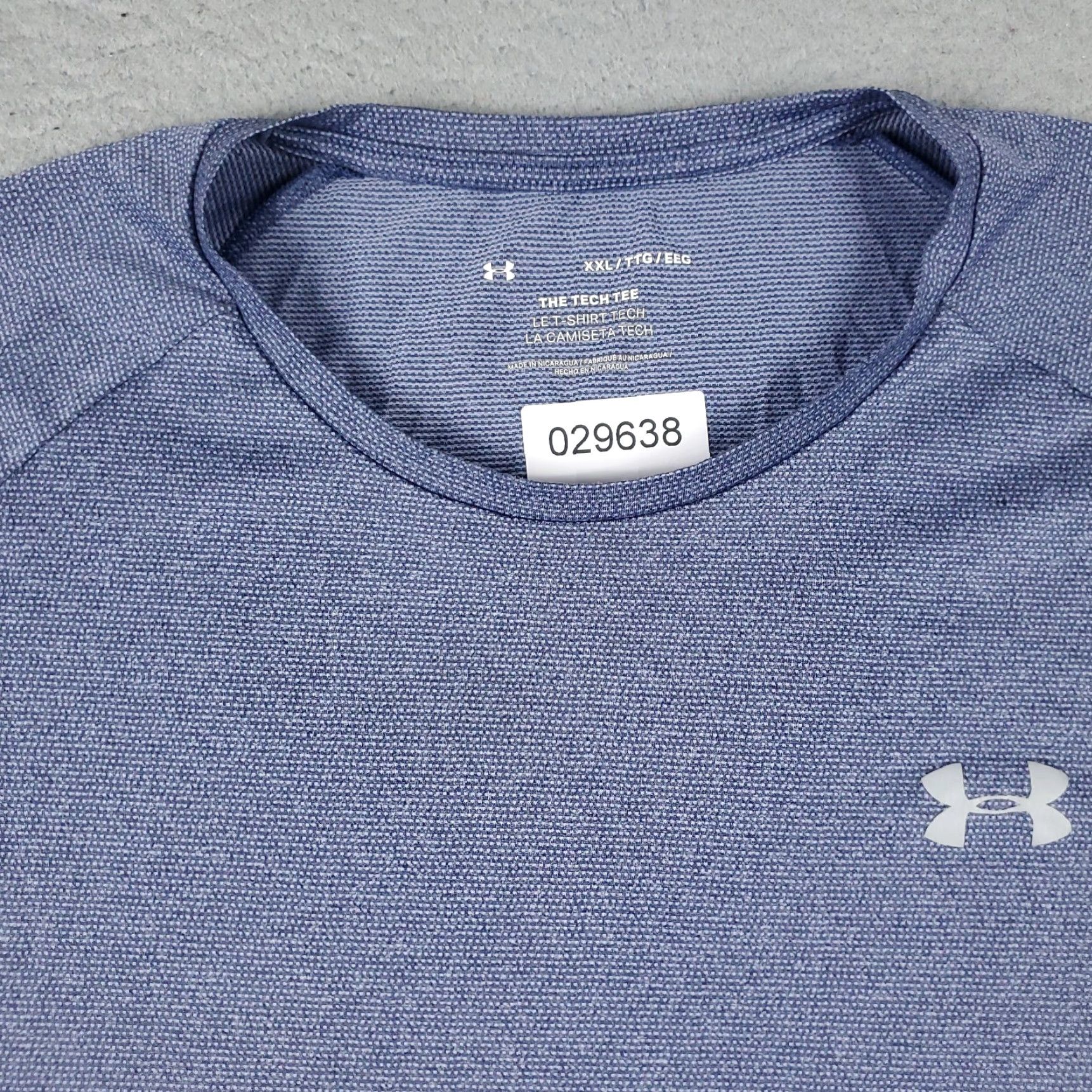 Under Armour Under Armour T Shirt Mens 2XL Blue Active Work Out Short Sleeve STAINED Size US XXL / EU 58 / 5 - 3 Thumbnail