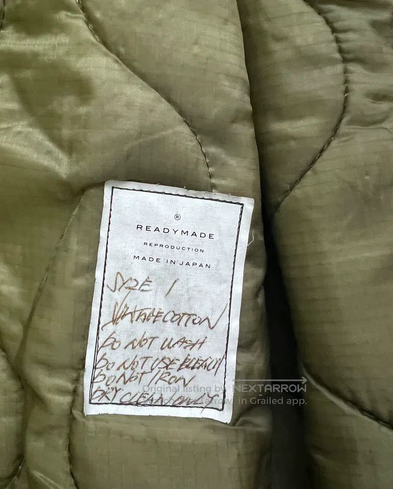 READYMADE Ready Made Original Infringement Lv Badge M65Parka Coat Size US S / EU 44-46 / 1 - 6 Thumbnail