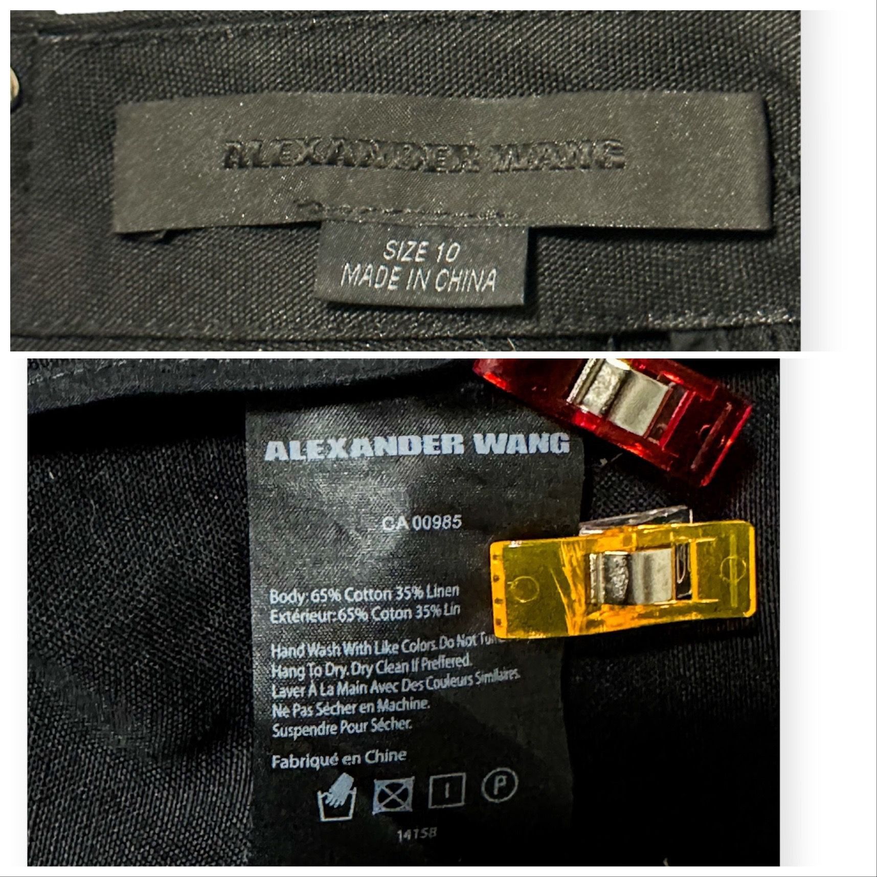 Alexander Wang Alexander Wang Black Mini Dress with Studs, Size 10 Size L / US 10 / IT 46 - 10 Thumbnail
