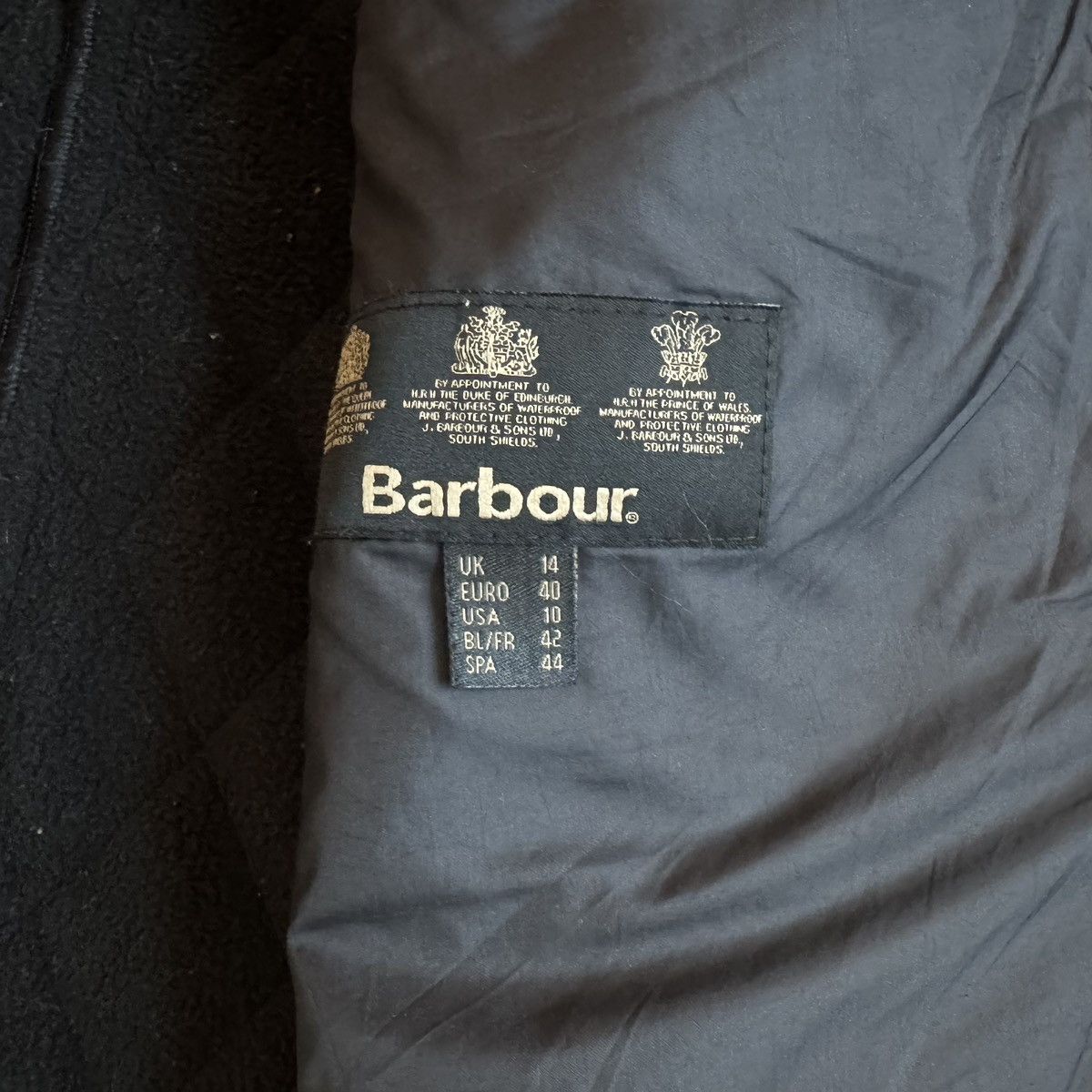 Barbour Barbour Cavalary Polarquilt Quilted Jacket Black Women’s Size L / US 10 / IT 46 - 6 Thumbnail